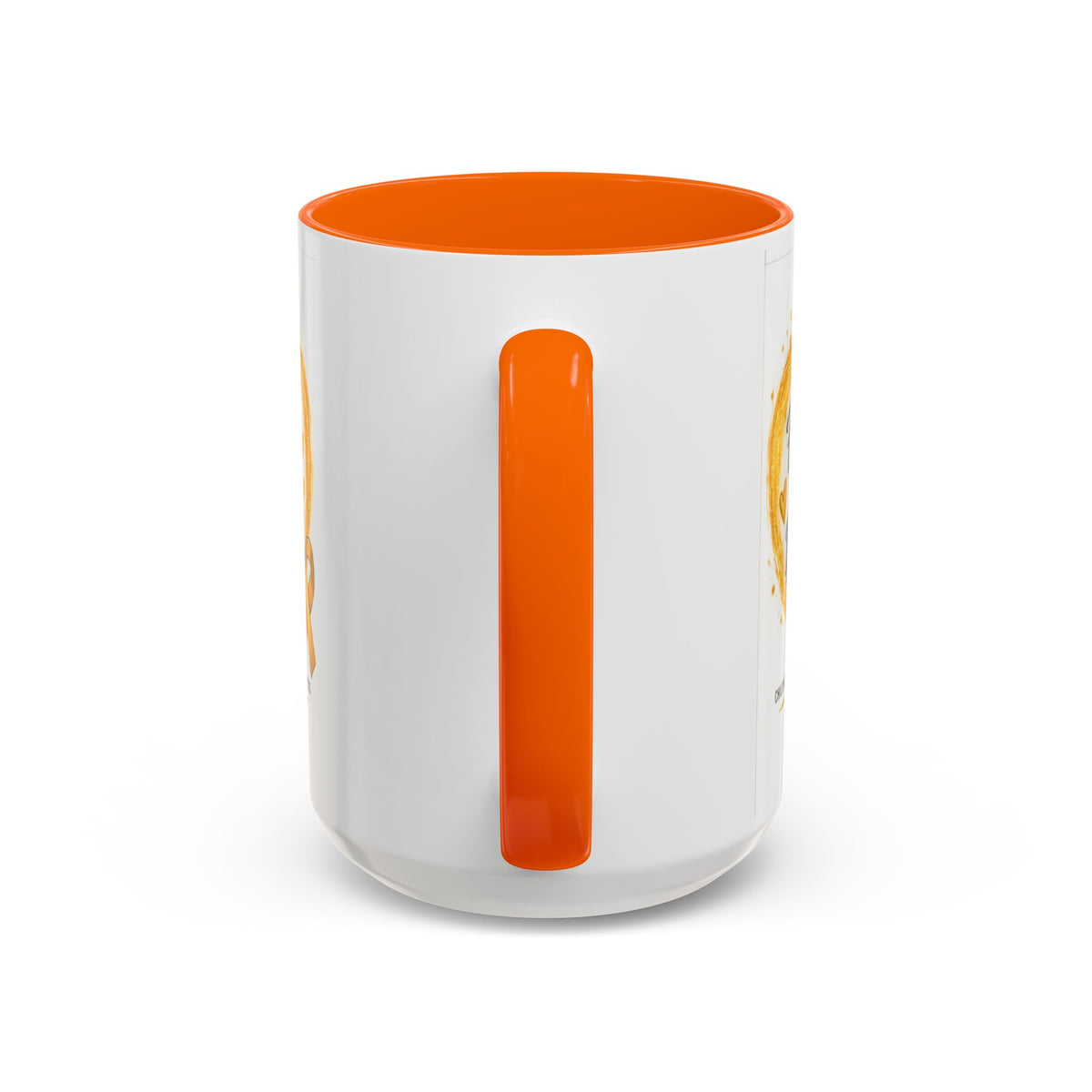 Childhood Cancer Awareness Coffee Mug – "Fighter Today Brighter Tomorrow" (Accent 11/15oz)