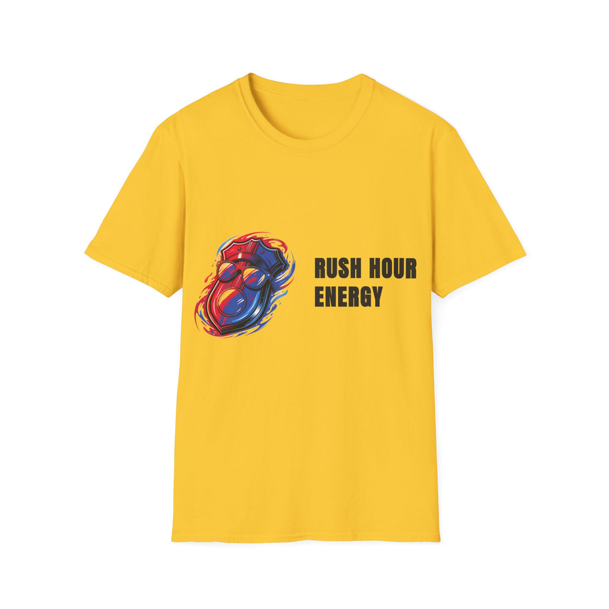 Rush Hour Energy T-Shirt — Retro Racing Skull Graphic Tee - Trending Now - September 2026