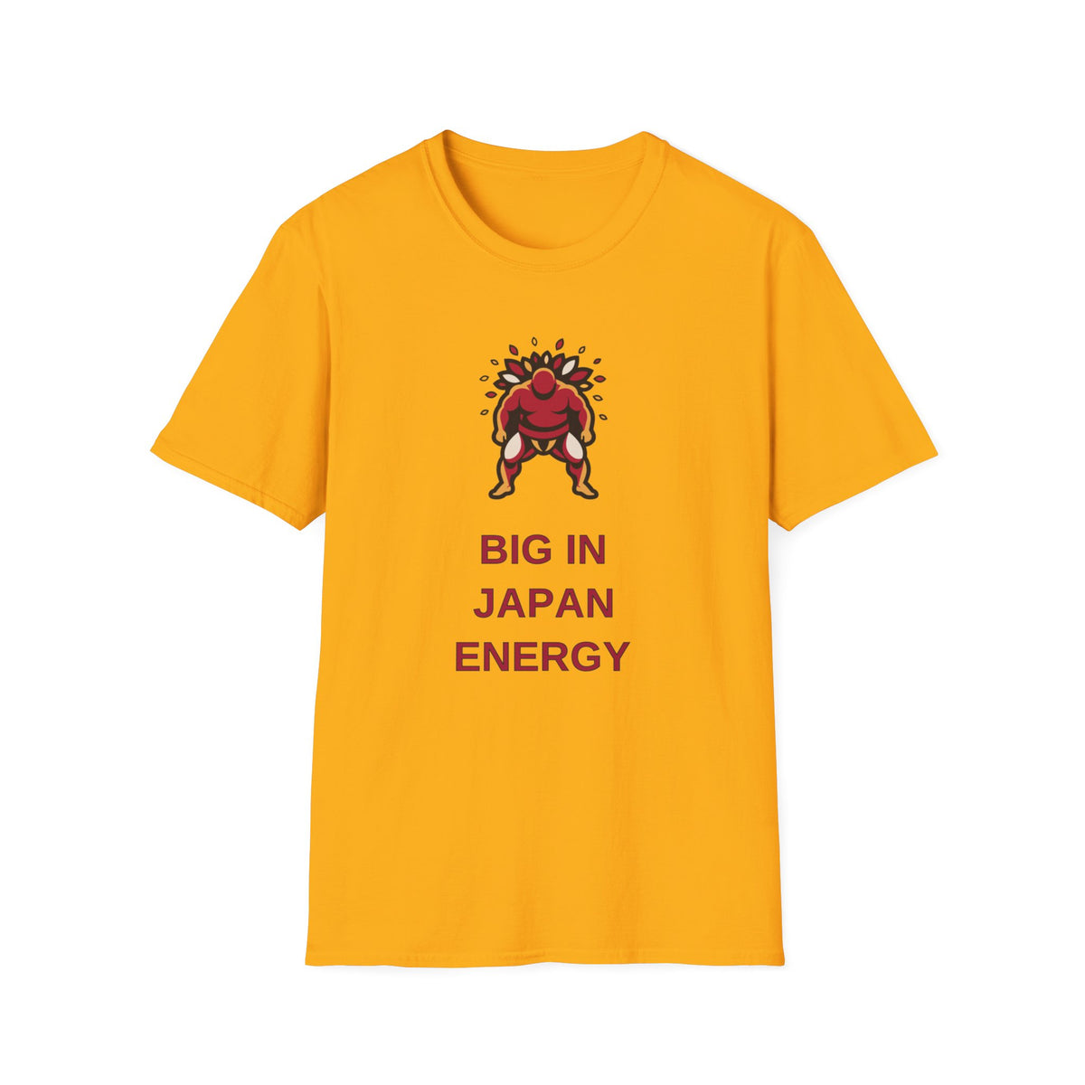 Japan Sumo Graphic T-Shirt — "Big in Japan Energy" Cotton Tee - Trending Now - August 2026