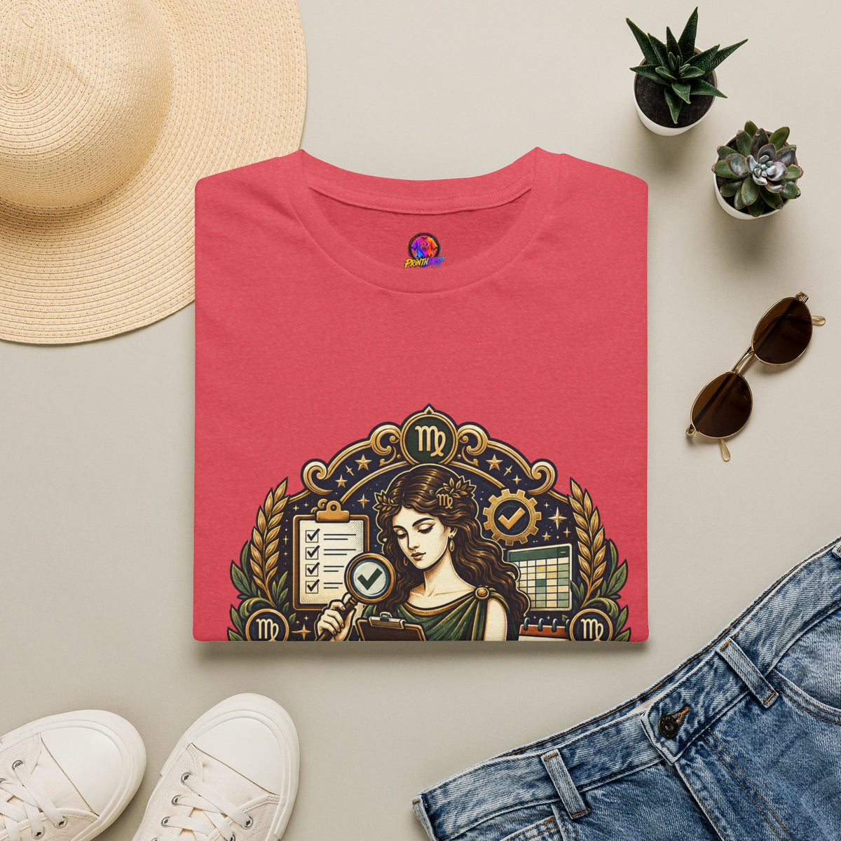 Zodiac Virgo Unisex Softstyle T-Shirt