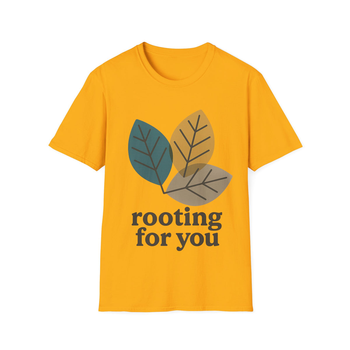 Leaf Trio T-Shirt — 'Rooting for You' Botanical Graphic Tee - Trending Now - September 2026