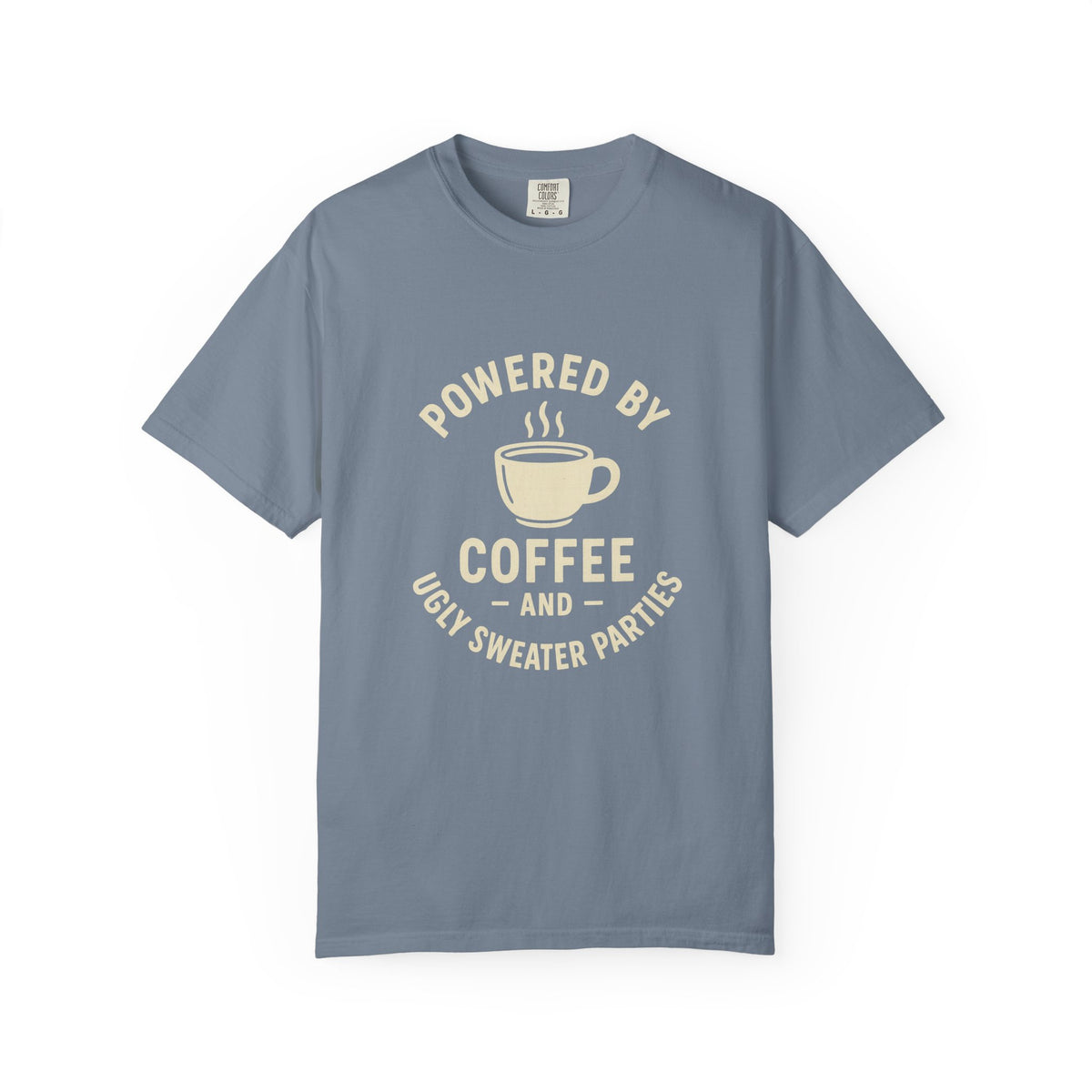 Powered by Coffee T-Shirt — Funny Coffee Lover Tee - Trending Now - October 2026