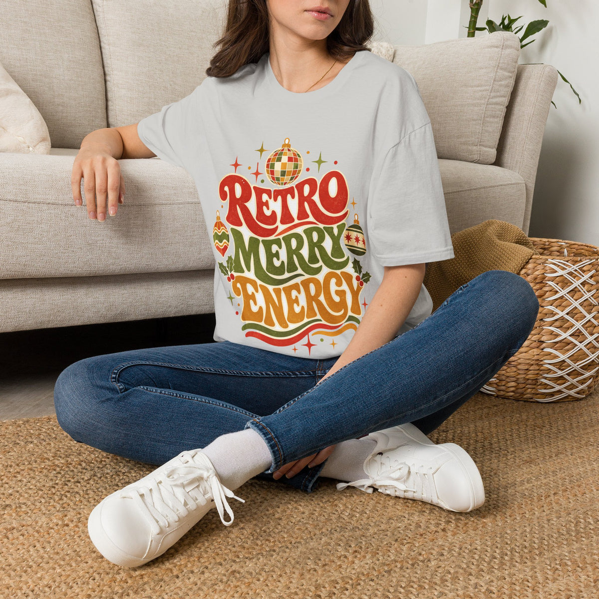 Retro Merry Energy T-Shirt