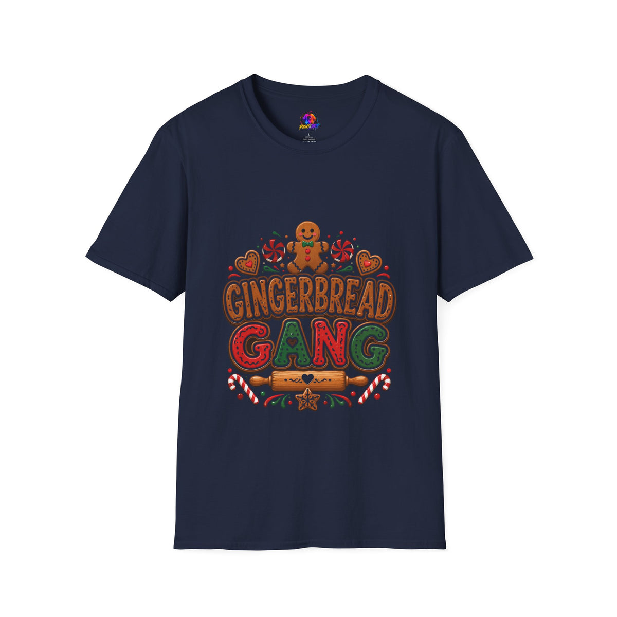 Gingerbread Gang T-Shirt — Cute Holiday Cookie Graphic Tee