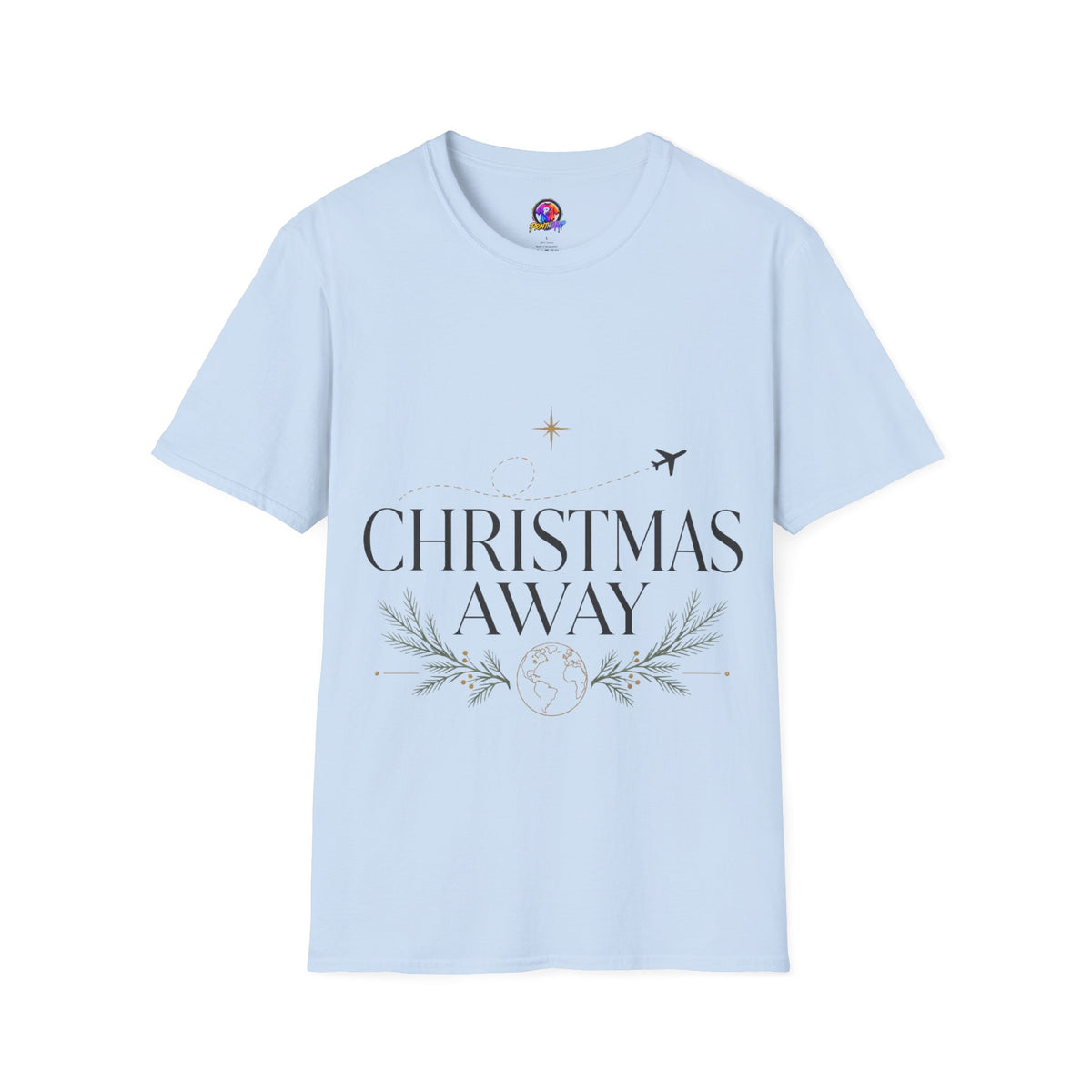Christmas Away T-Shirt — Holiday Travel Graphic Tee