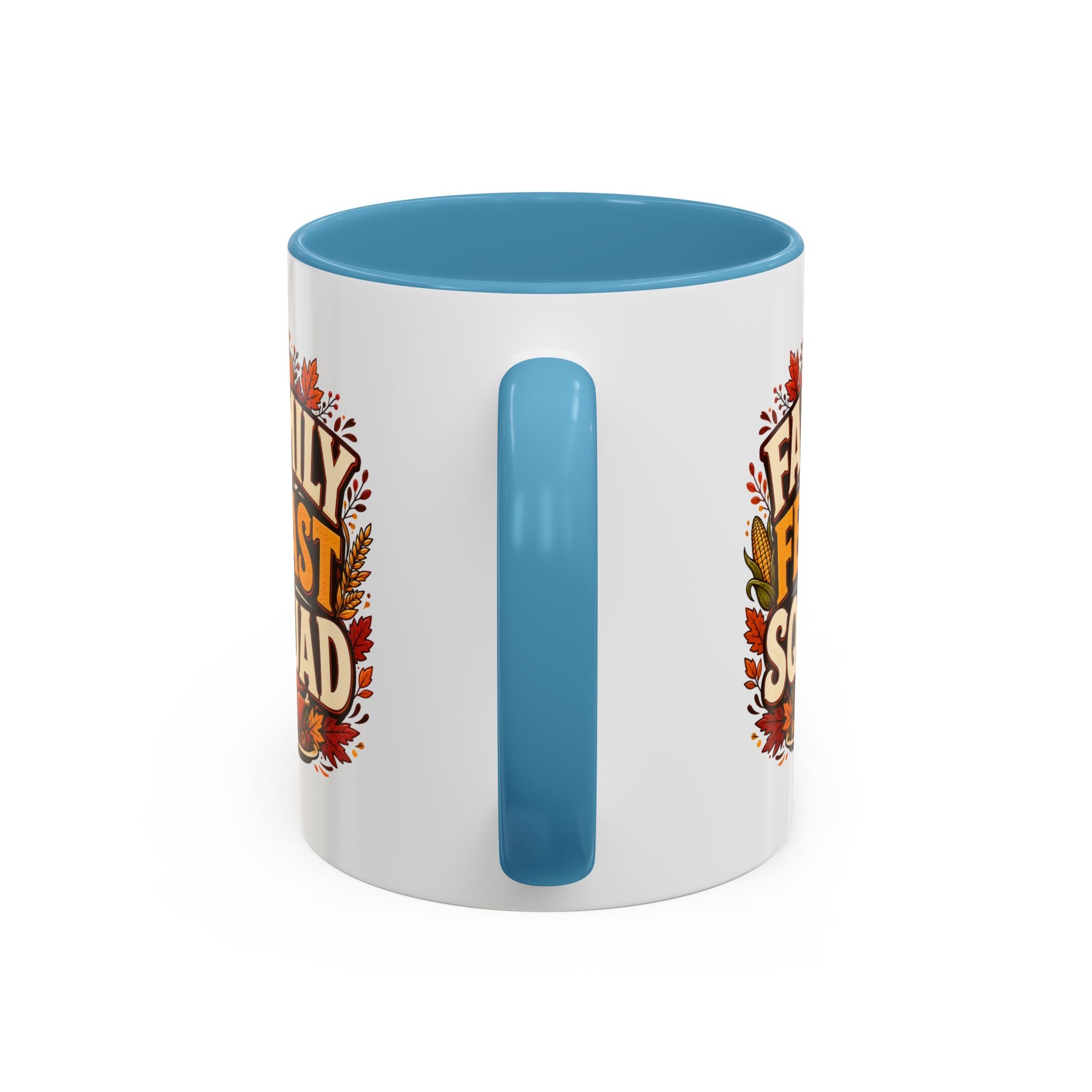 Thanksgiving Mug Family Feast Squad Coffee Mug — Thanksgiving Fall Holiday Accent Mug