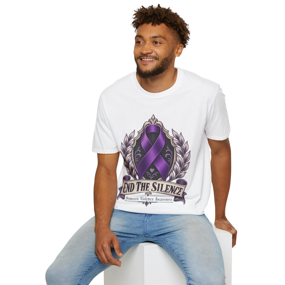 Find The Silence Domestic Violence Awareness T-Shirt