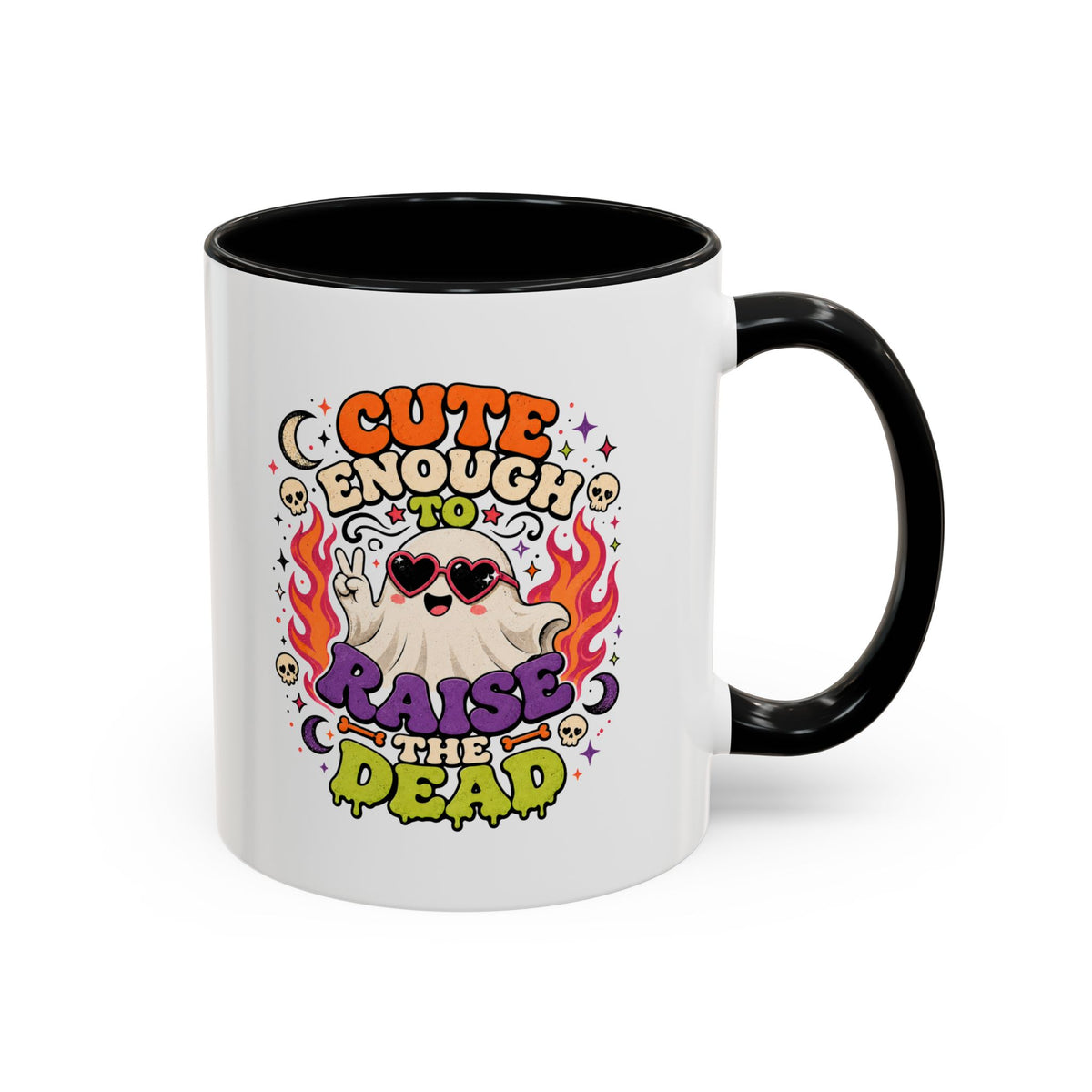 Halloween  Cute Enough Accent Coffee Mug