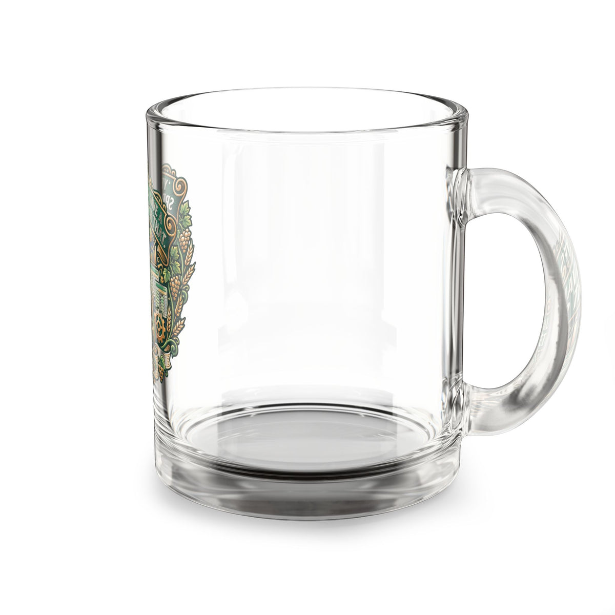 Virgo Glass Mug — “Yes, I Actually Have a Spreadsheet for That” 10oz