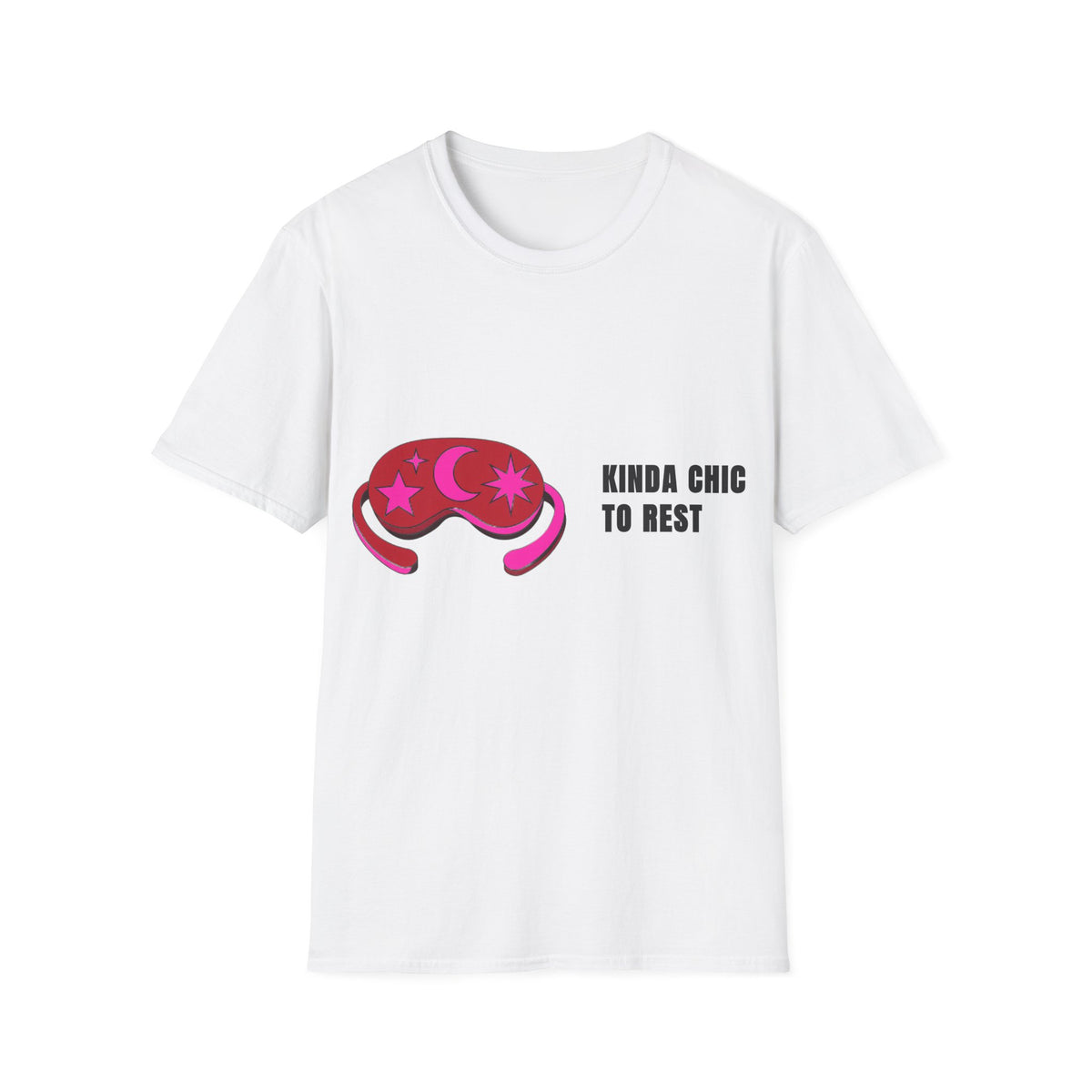 T-Shirt — "Kinda Gotta Rest" Pink Moon Graphic Tee - Trending Now - September 2026