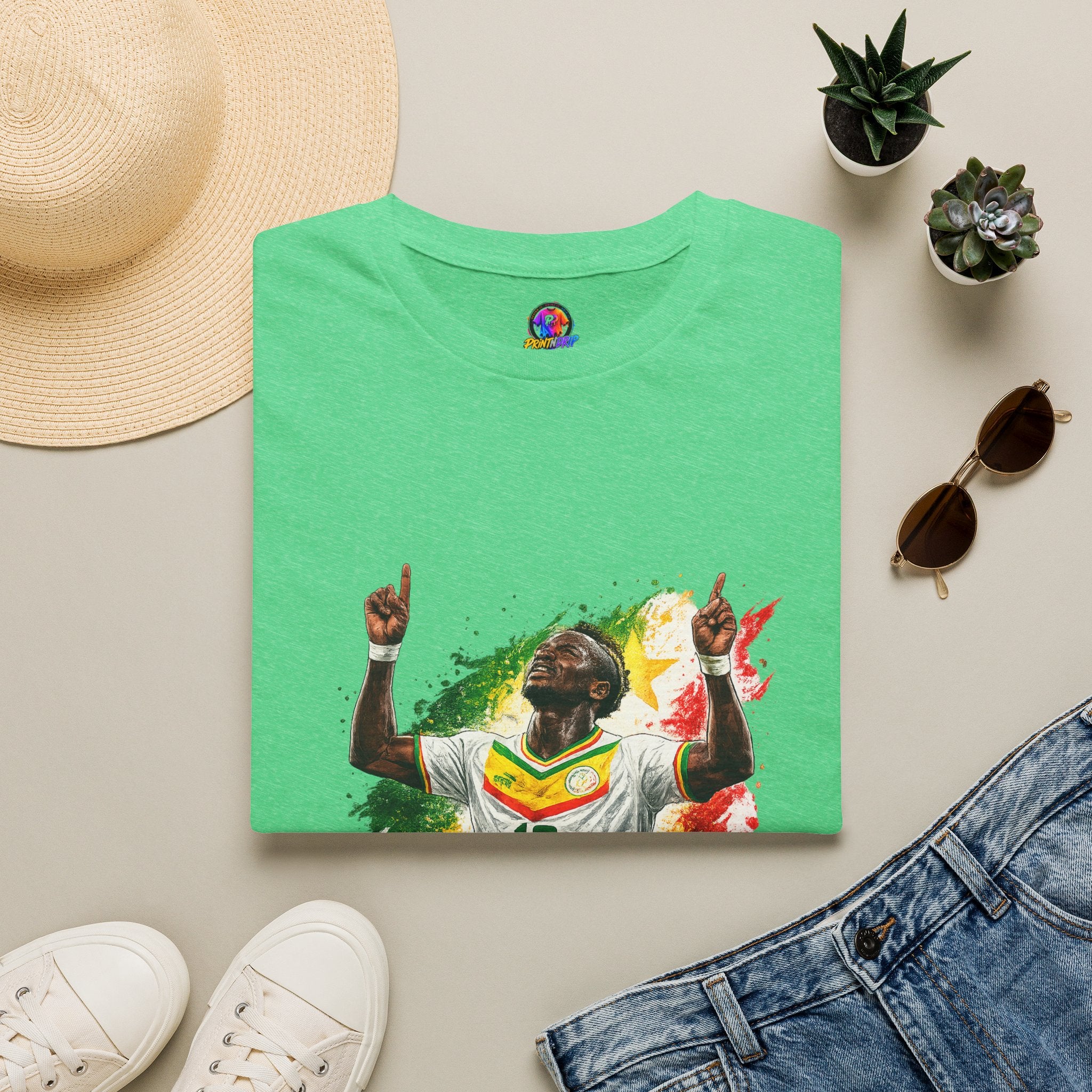 Senegal Sadio Mané Football Shirt – Tribute Soccer Tee
