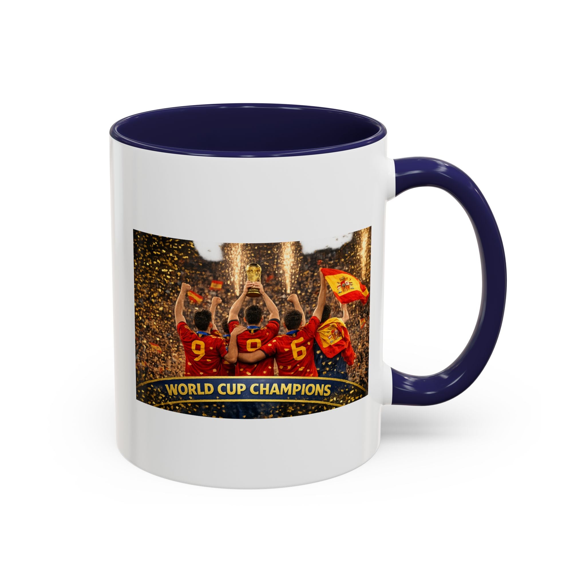 World Cup Champions Soccer Coffee Mug — Team Celebration Accent Mug