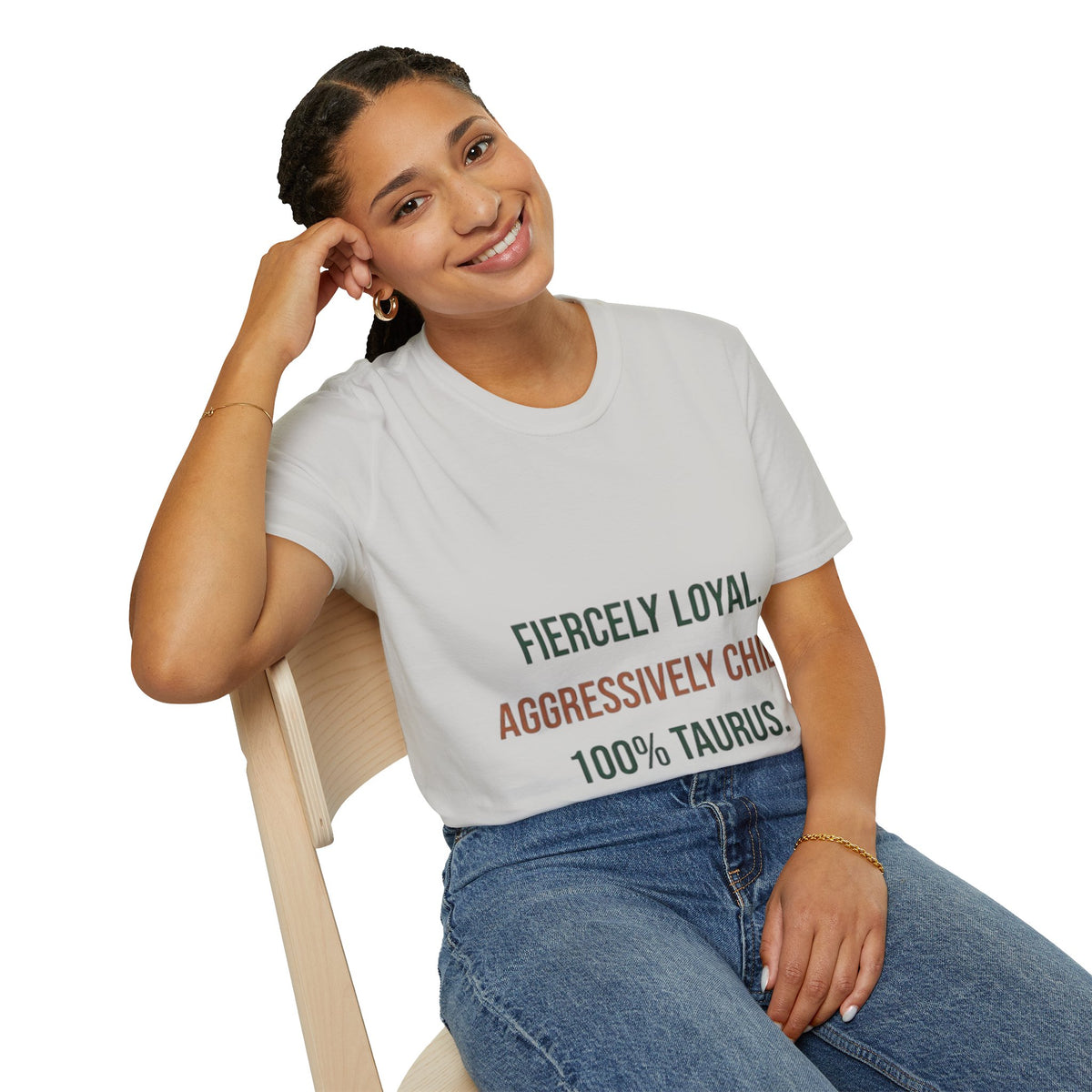 Fiercely Loyal Tee — Zodiac Taurus Graphic T-Shirt