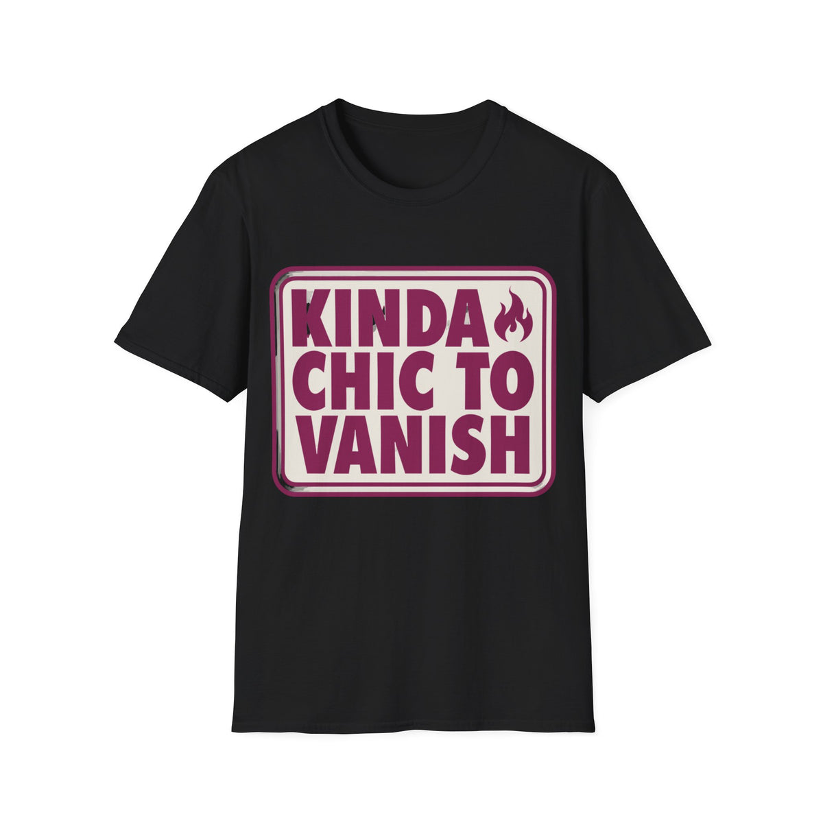 Kinda Chic to Vanish Graphic T-Shirt - Trending Now - August 2026