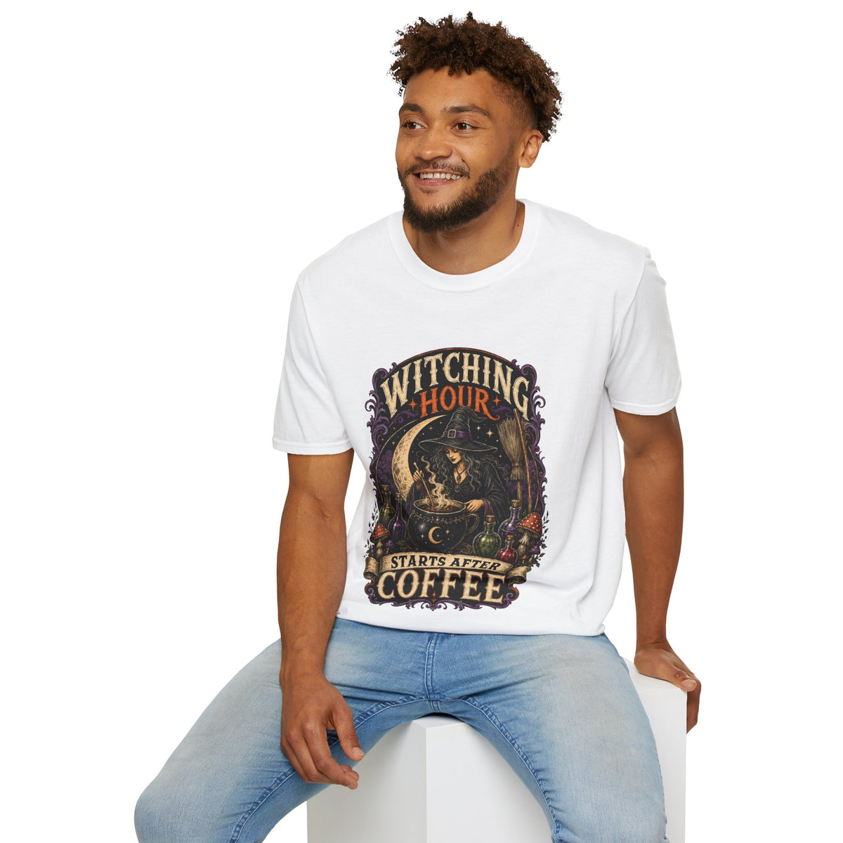 Halloween Witching Hour Softstyle T-Shirt