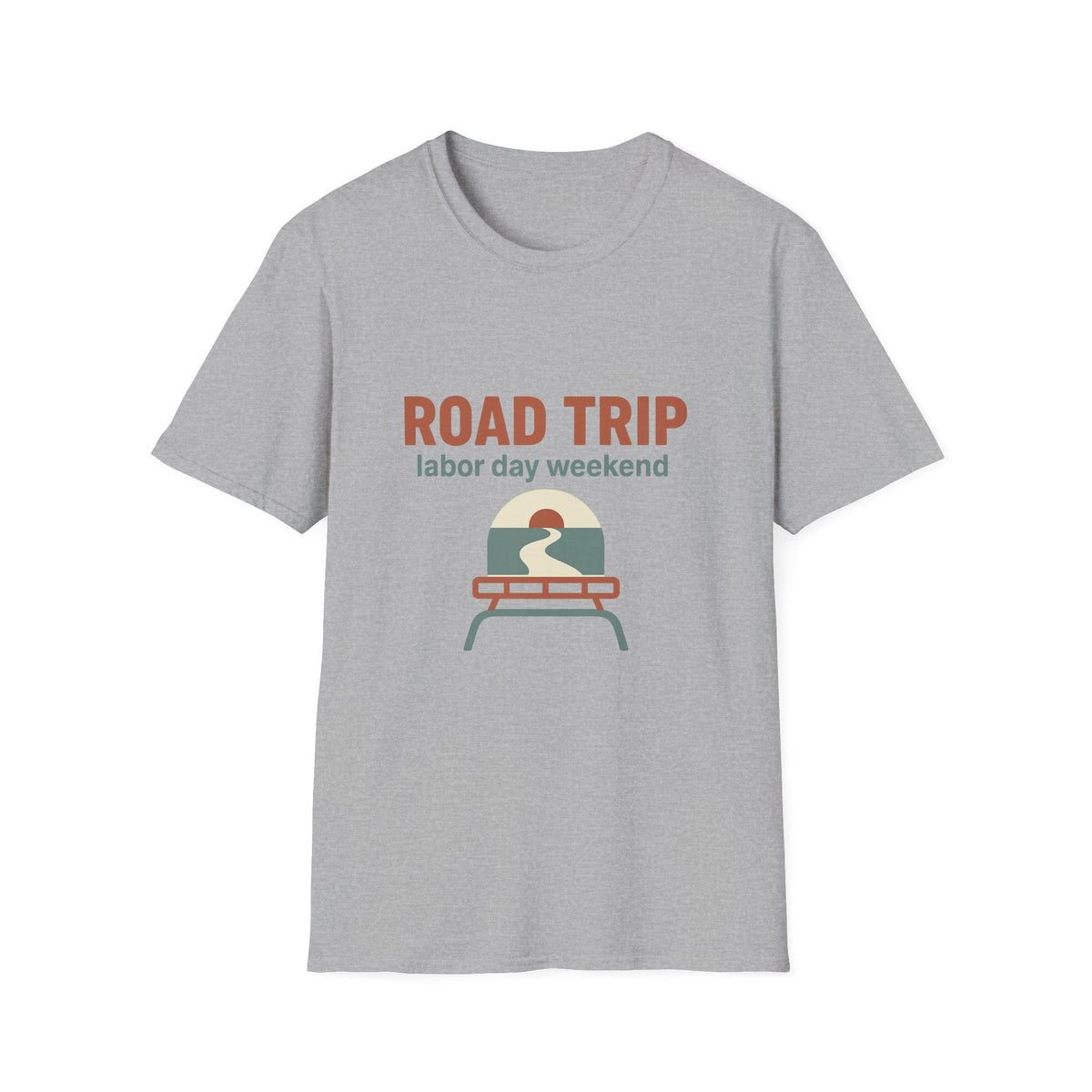 Road Trip Labor Day Weekend T-Shirt — Vintage Camper Travel Tee - Trending Now - August 2026