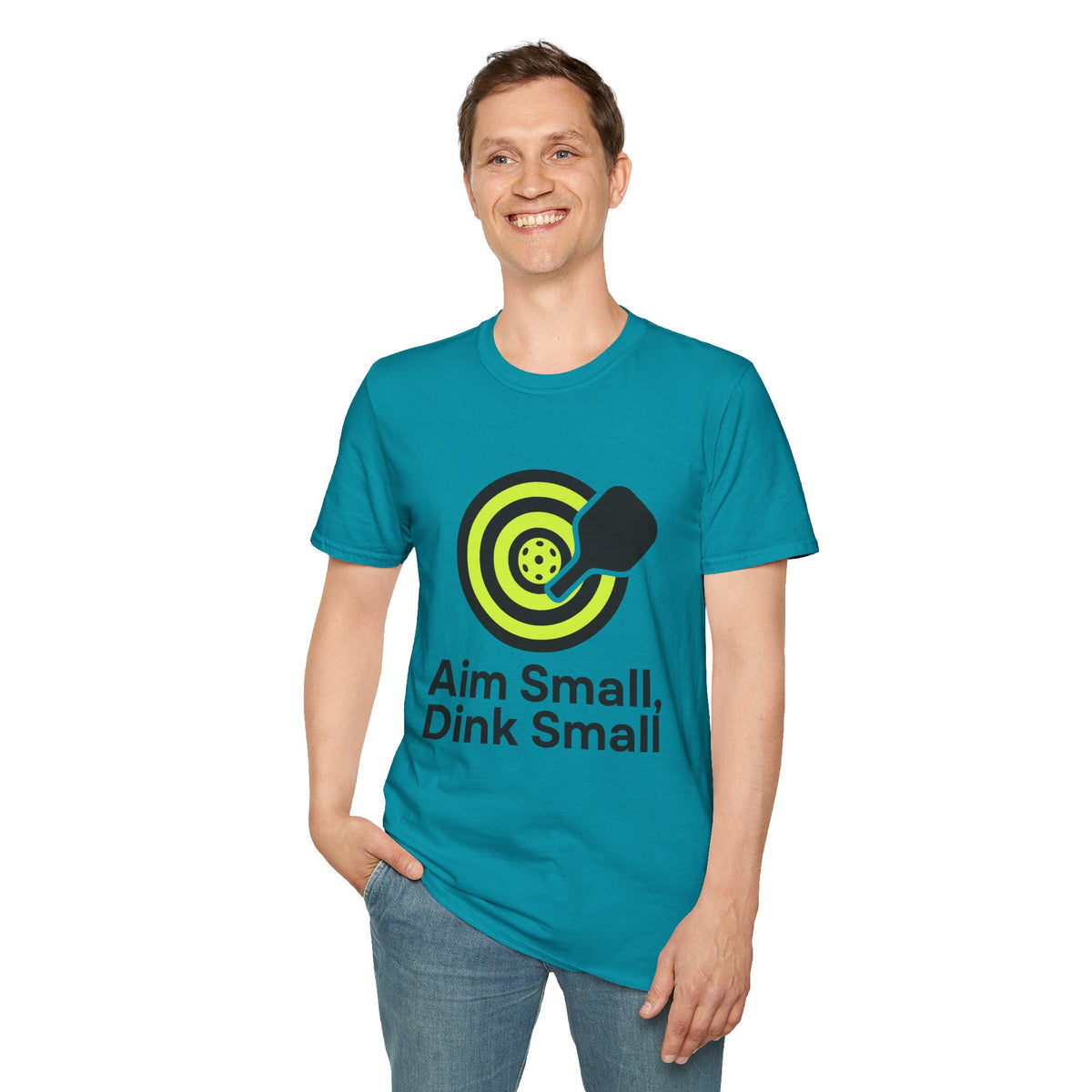 Neon Target Logo T‑Shirt — Minimalist Retro Gamer Graphic Tee - Trending Now - August 2026