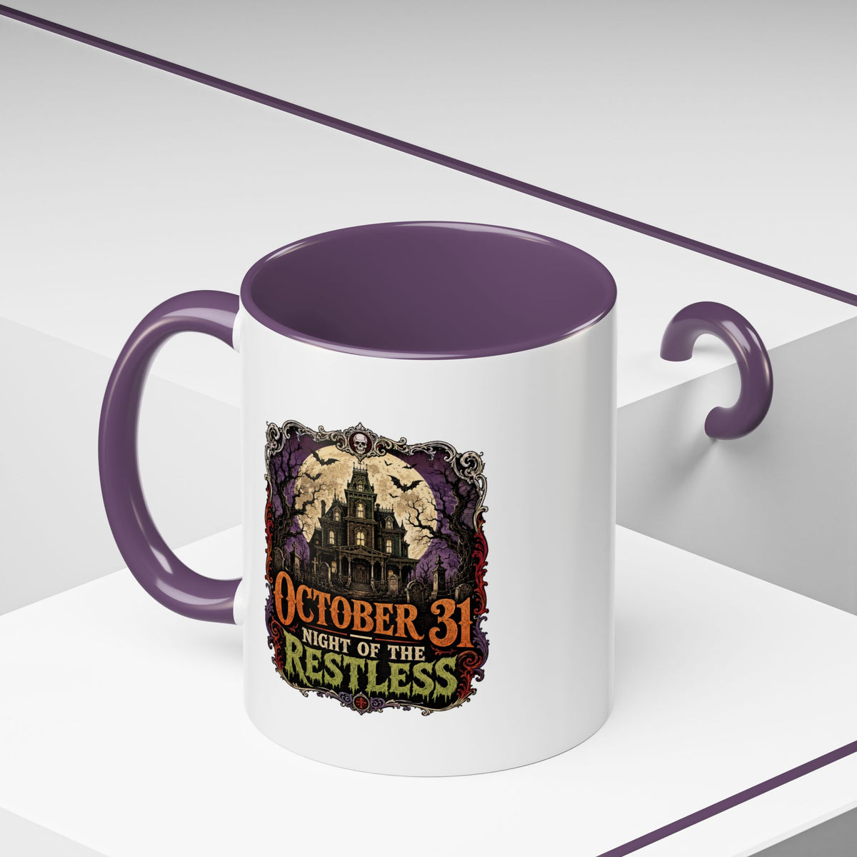 Halloween  October 31 Accent Coffee Mug