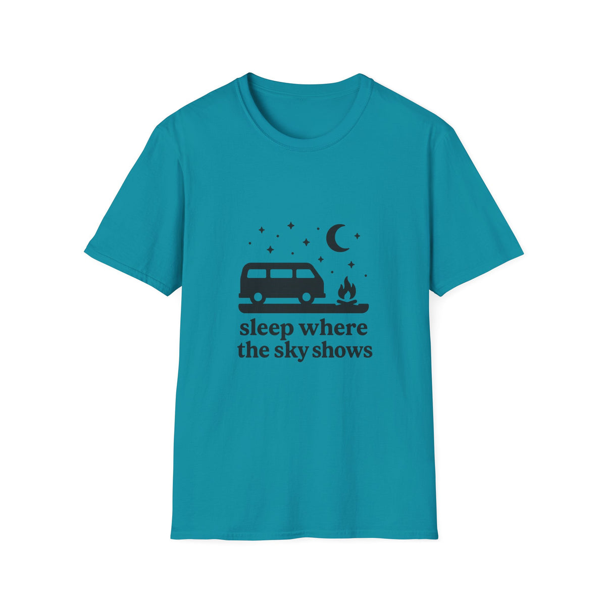 Retro Camper Night Sky T-Shirt - Trending Now - August 2026