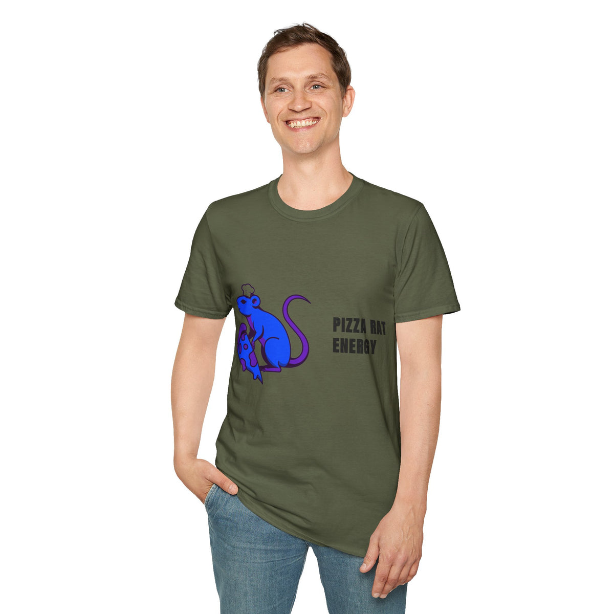 Pizza Rat T-Shirt — Cute Chef Rat Graphic Tee ("Pizza Rat Energy") - Trending Now - September 2026