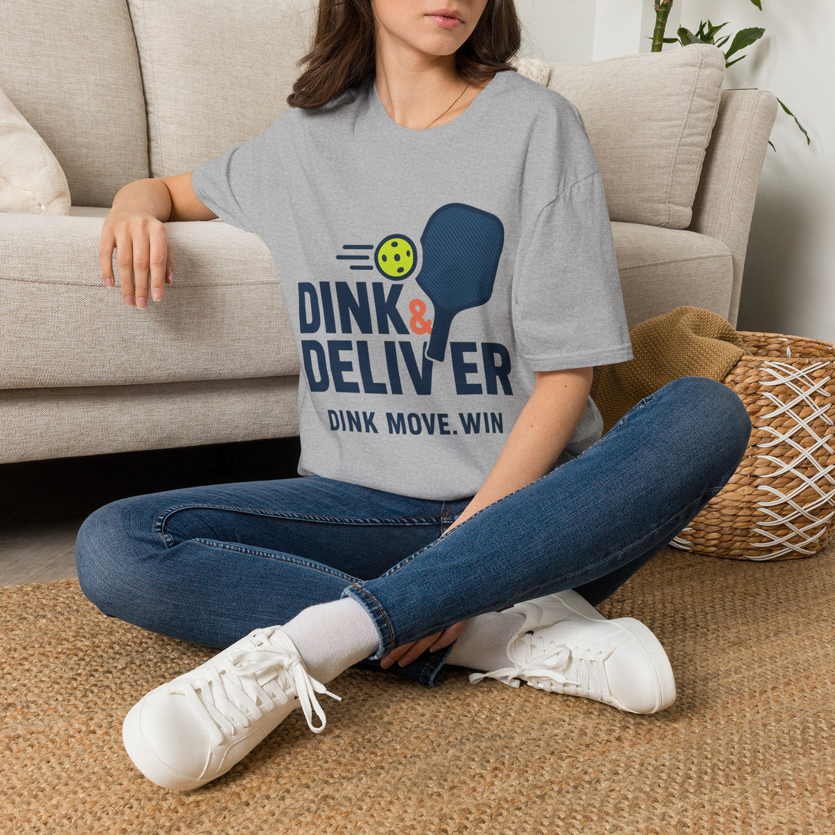 Pickleball Player T‑Shirt — 'Dink. Drive. Deliver.' Graphic Tee for Pickleball Fans - Trending Now - August 2026
