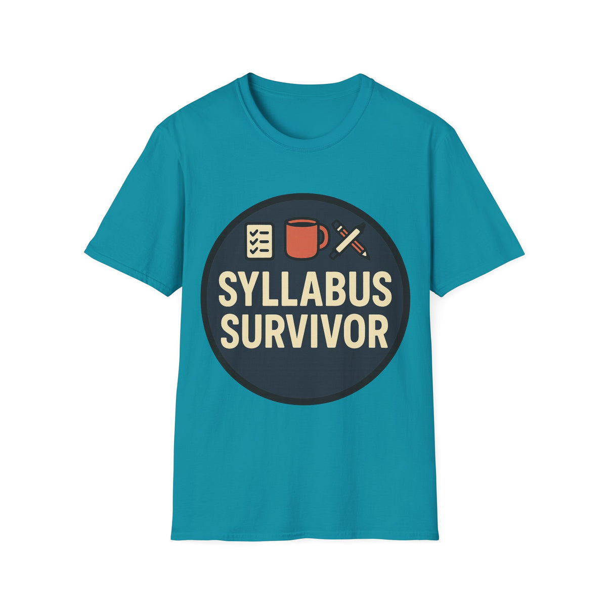 Syllabus Survivor T-Shirt — Funny Teacher/Student Back-to-School Tee - Trending Now - August 2026