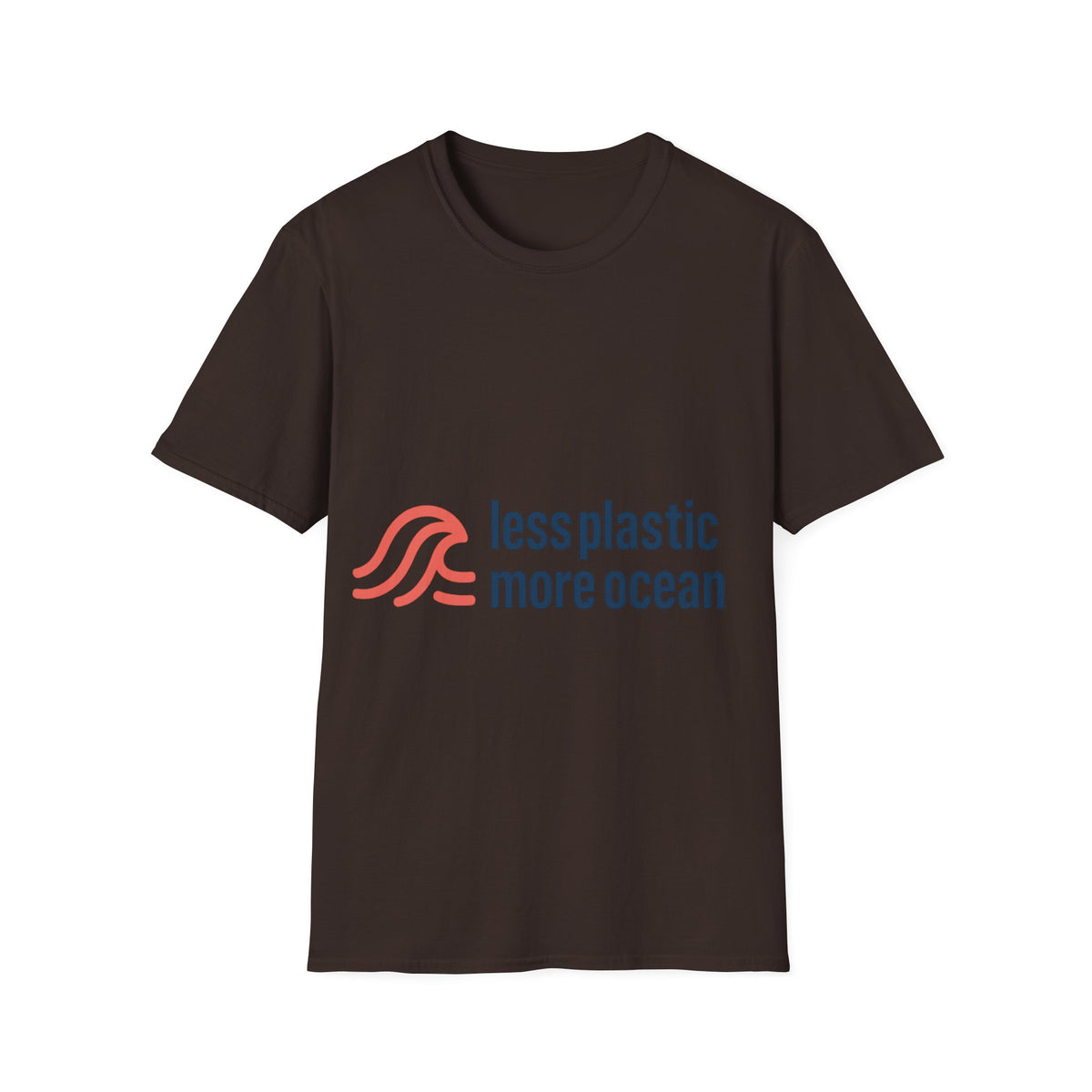Minimal Wave Logo T‑Shirt — Subtle Red & Blue Surf Graphic- Trending Now - September 2026