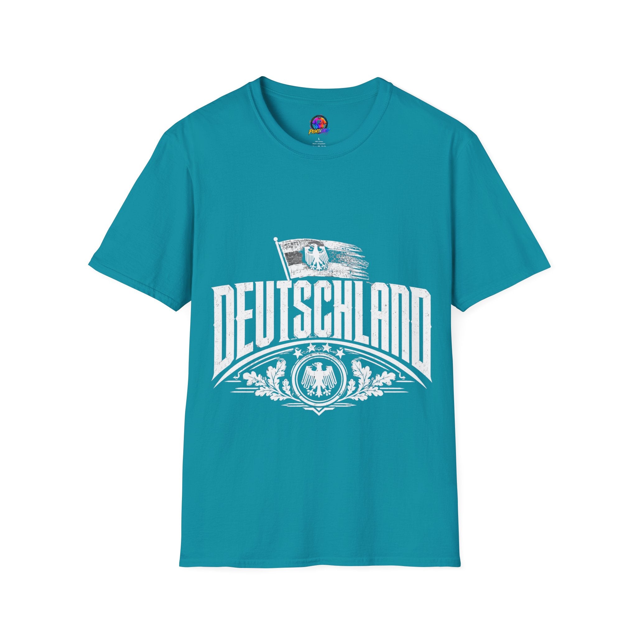 Germany Deutschland T-Shirt — Vintage German Crest Soccer Fan Tee