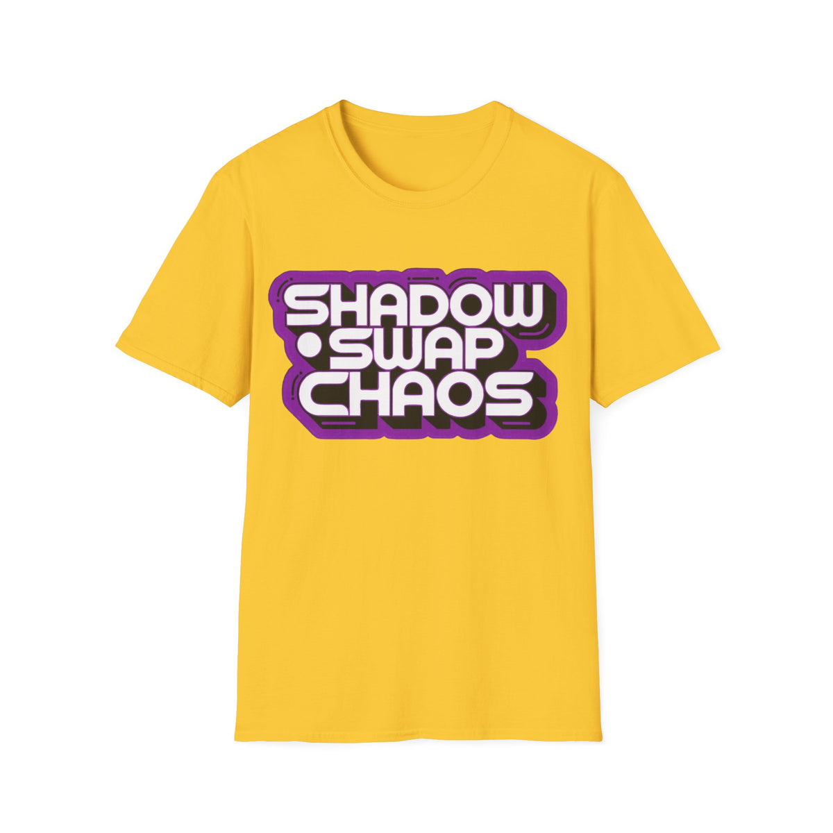 Shadow Swap Chaos T-Shirt — Retro Purple Gaming Graphic Tee - Trending Now - August 2026