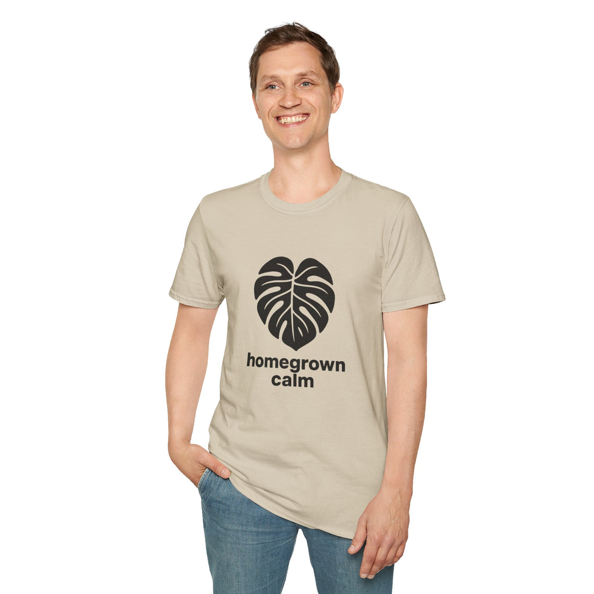 Black T‑Shirt with Subtle Heartroots Graphic – Minimal Plant Lover Tee - Trending Now - August 2026