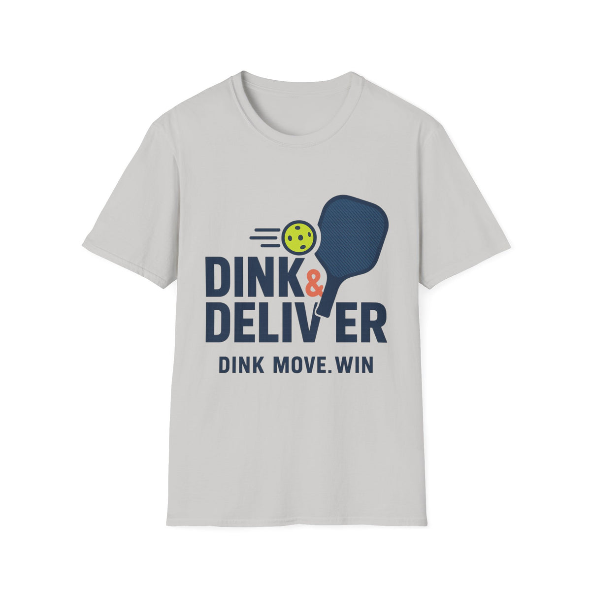 Pickleball Player T‑Shirt — 'Dink. Drive. Deliver.' Graphic Tee for Pickleball Fans - Trending Now - August 2026