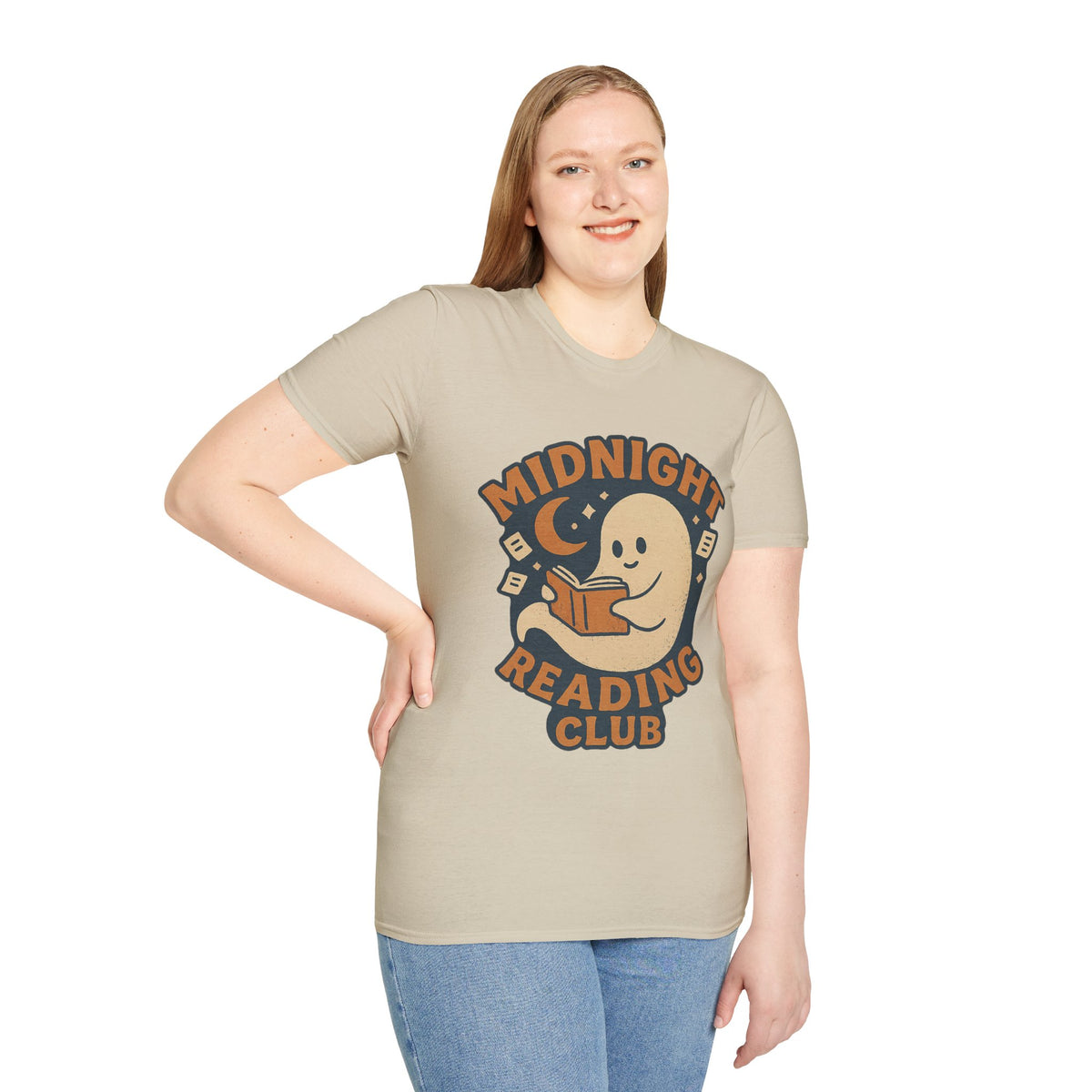 Midnight Reading Club T-Shirt — Cute Ghost Booklover Tee - Trending Now - August 2026