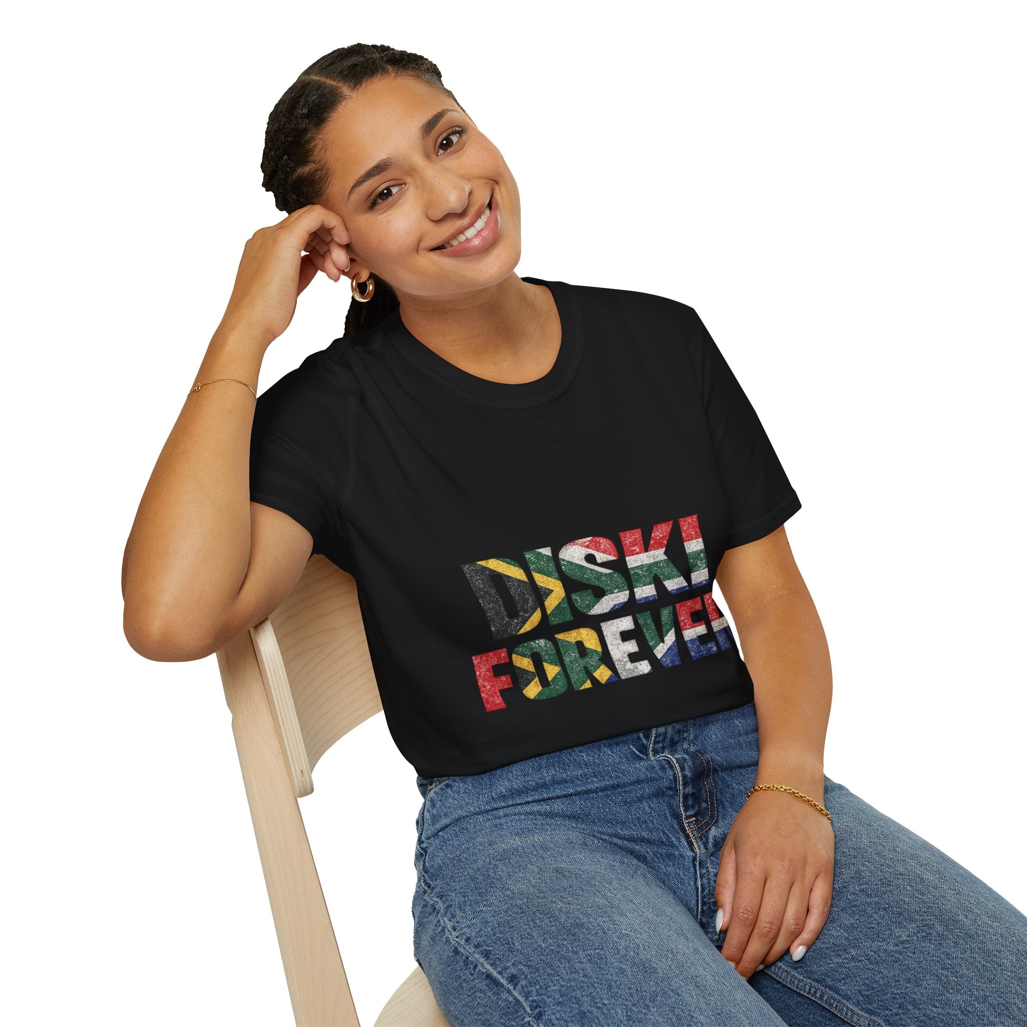 South Africa Diski T‑Shirt — "DISKI" South African Soccer Pride Tee
