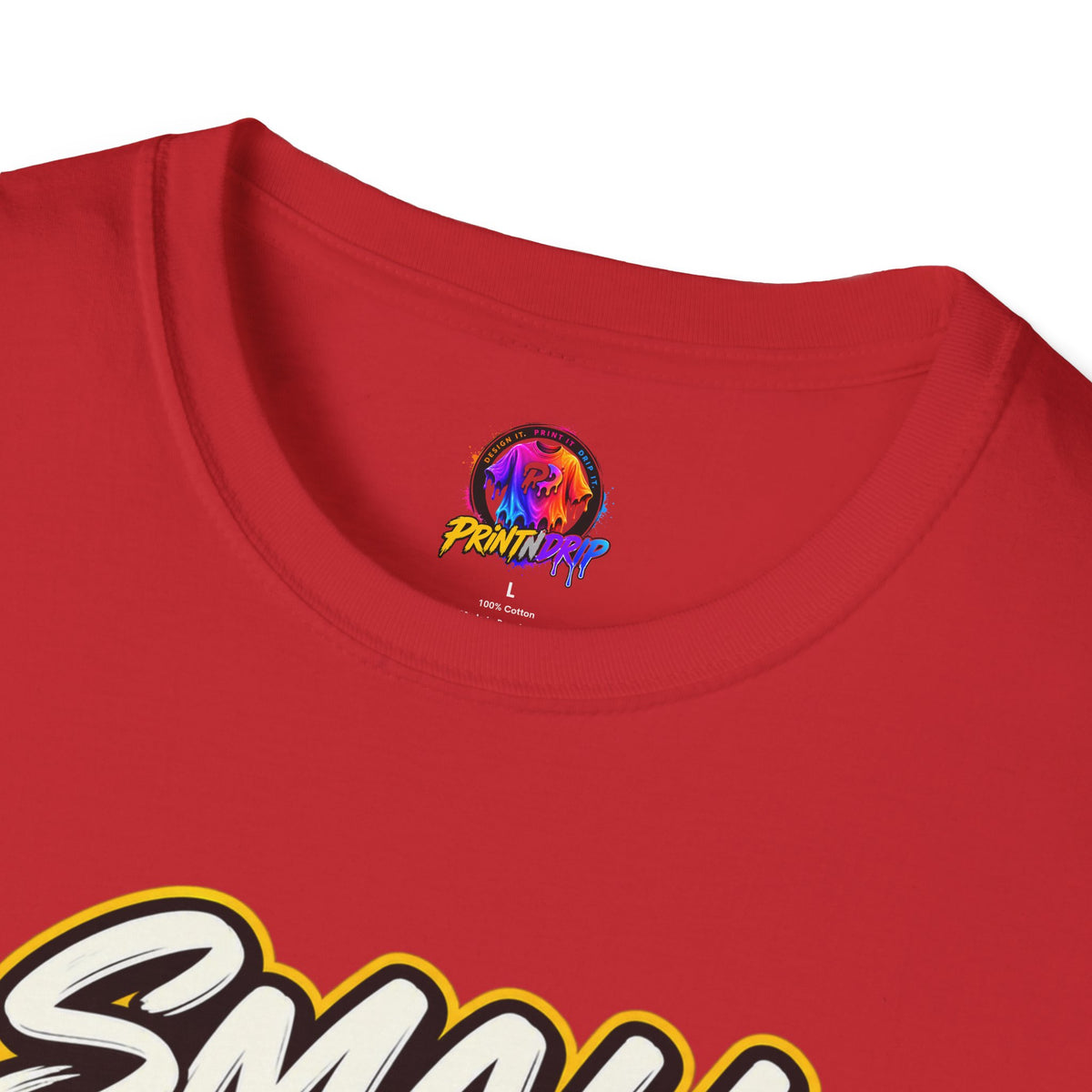 Children's Cancer Awareness T-Shirt — "Small Hands Big Courage" Yellow Ribbon