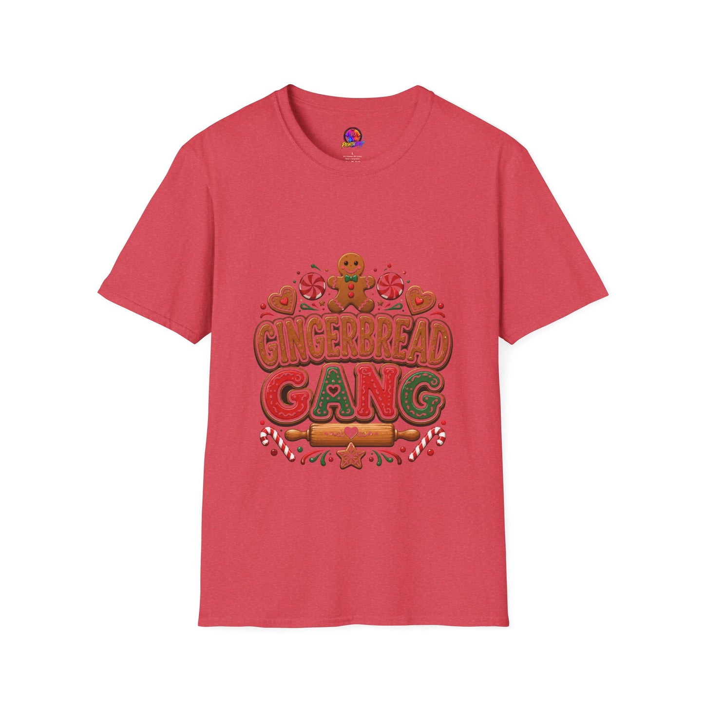 Gingerbread Gang T-Shirt — Cute Holiday Cookie Graphic Tee