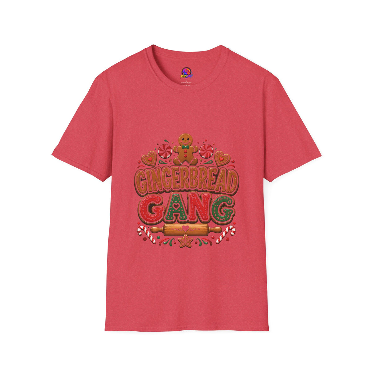 Gingerbread Gang T-Shirt — Cute Holiday Cookie Graphic Tee