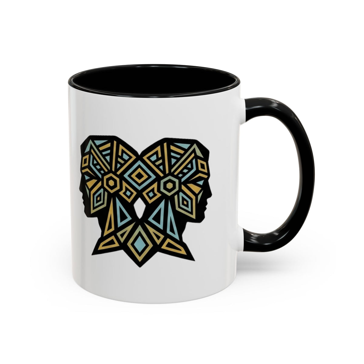 Gemini Zodiac Accent Coffee Mug