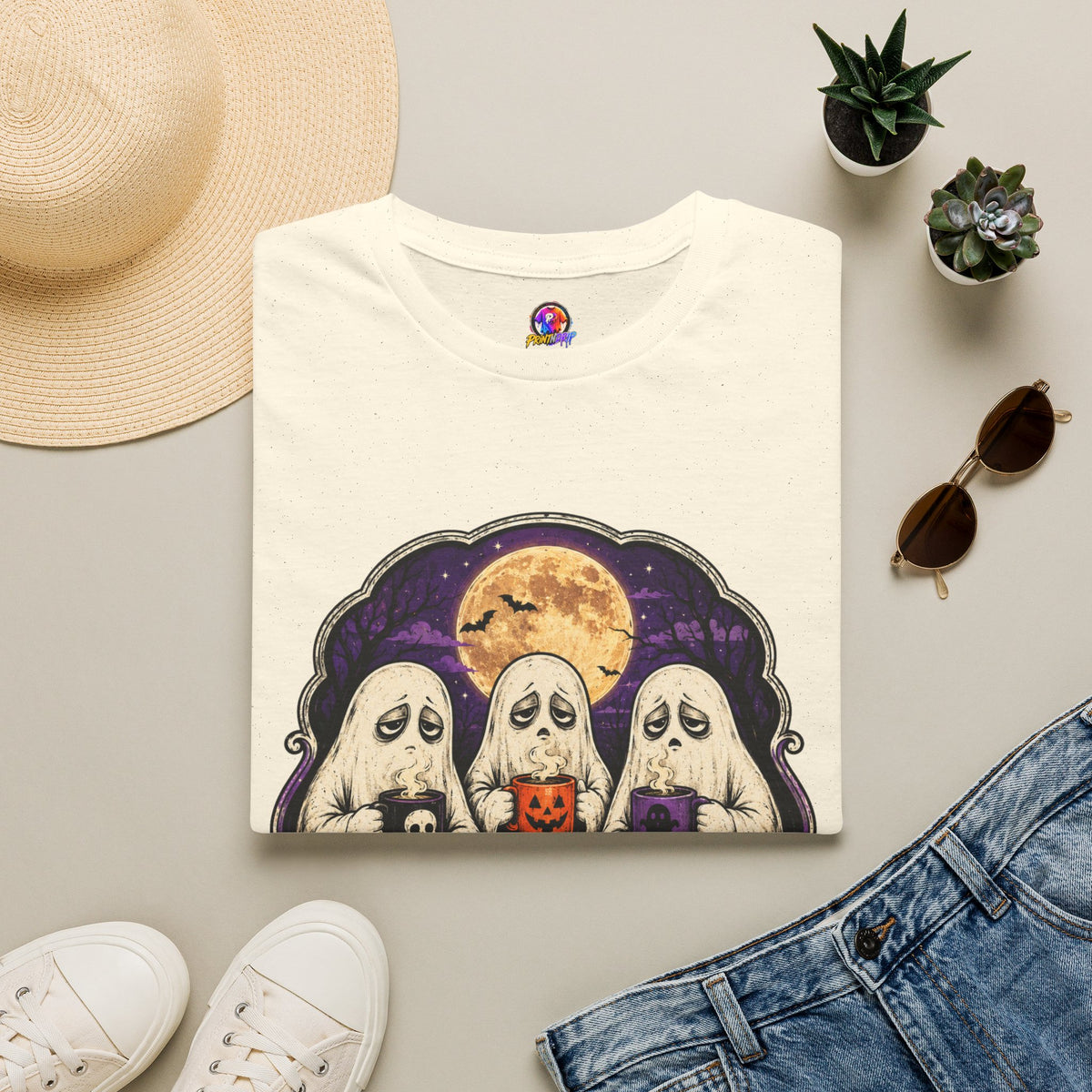 Halloween Low Energy High Spirit Unisex Softstyle T-Shirt