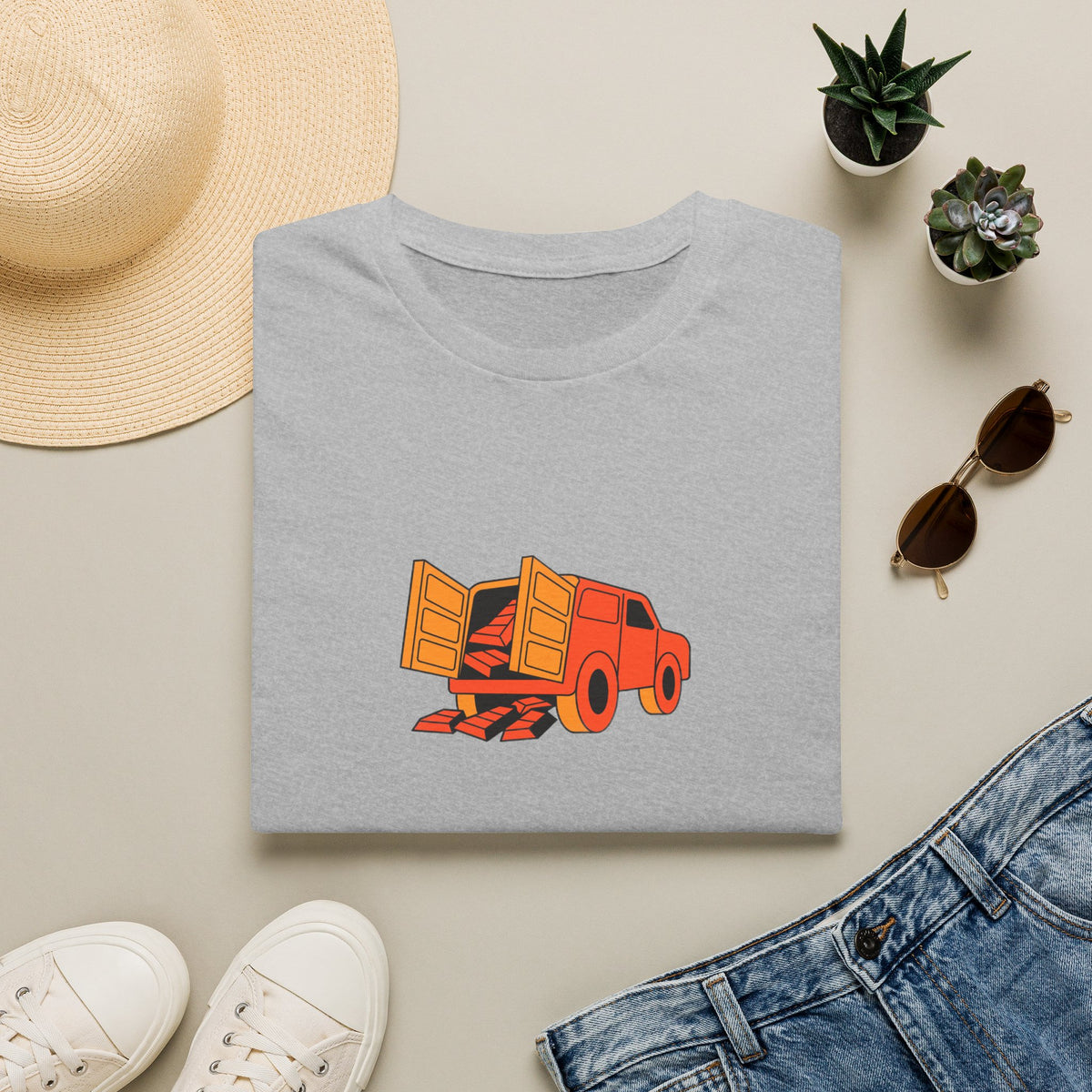 T-Shirt — "Pancollectest Crime Ever" Truck Graphic Tee - Trending Now - September 2026