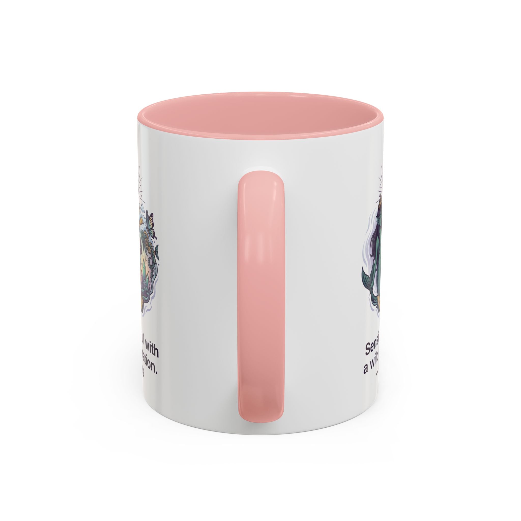 Pisces Coffee Mug — "Sensitive soul with a wild imagination" Astrological Zodiac Accent Mug