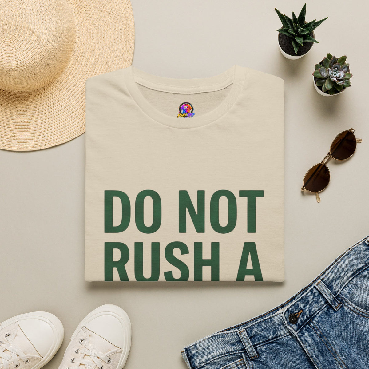 Do Not Rush a Taurus T‑Shirt — Funny Zodiac Astrology Tee