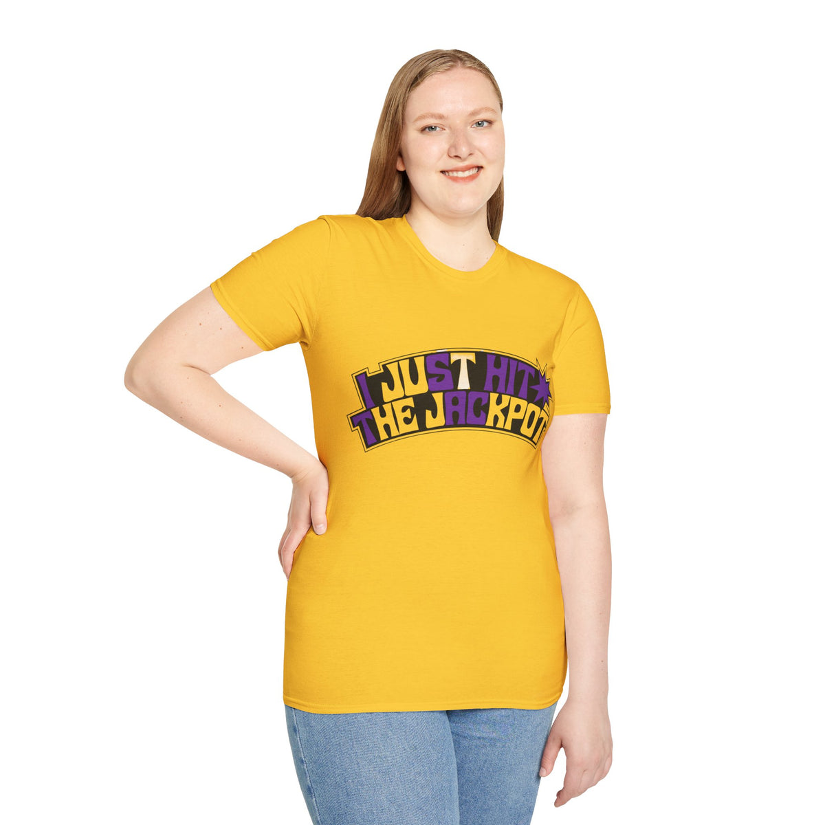 Just Hit the Jackpot T-Shirt — Retro Casino Graphic Tee - Trending Now - August 2026