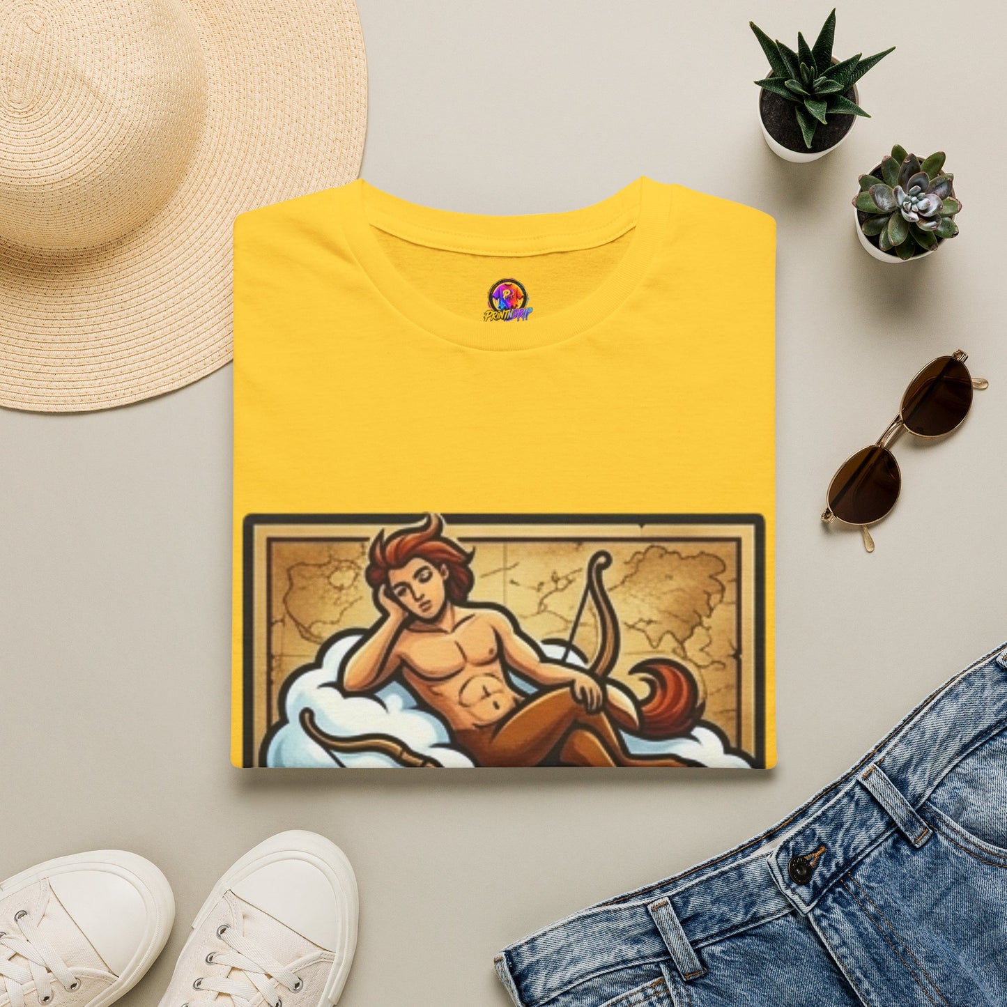 Sagittarius Zodiac T‑Shirt — Fiercely Independent, Easily Bored Astrology Tee