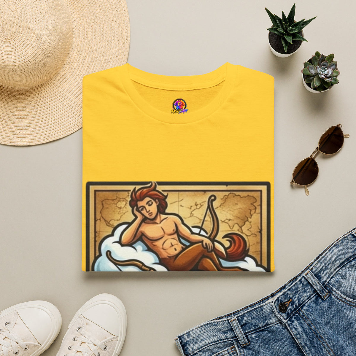 Sagittarius Zodiac T‑Shirt — Fiercely Independent, Easily Bored Astrology Tee