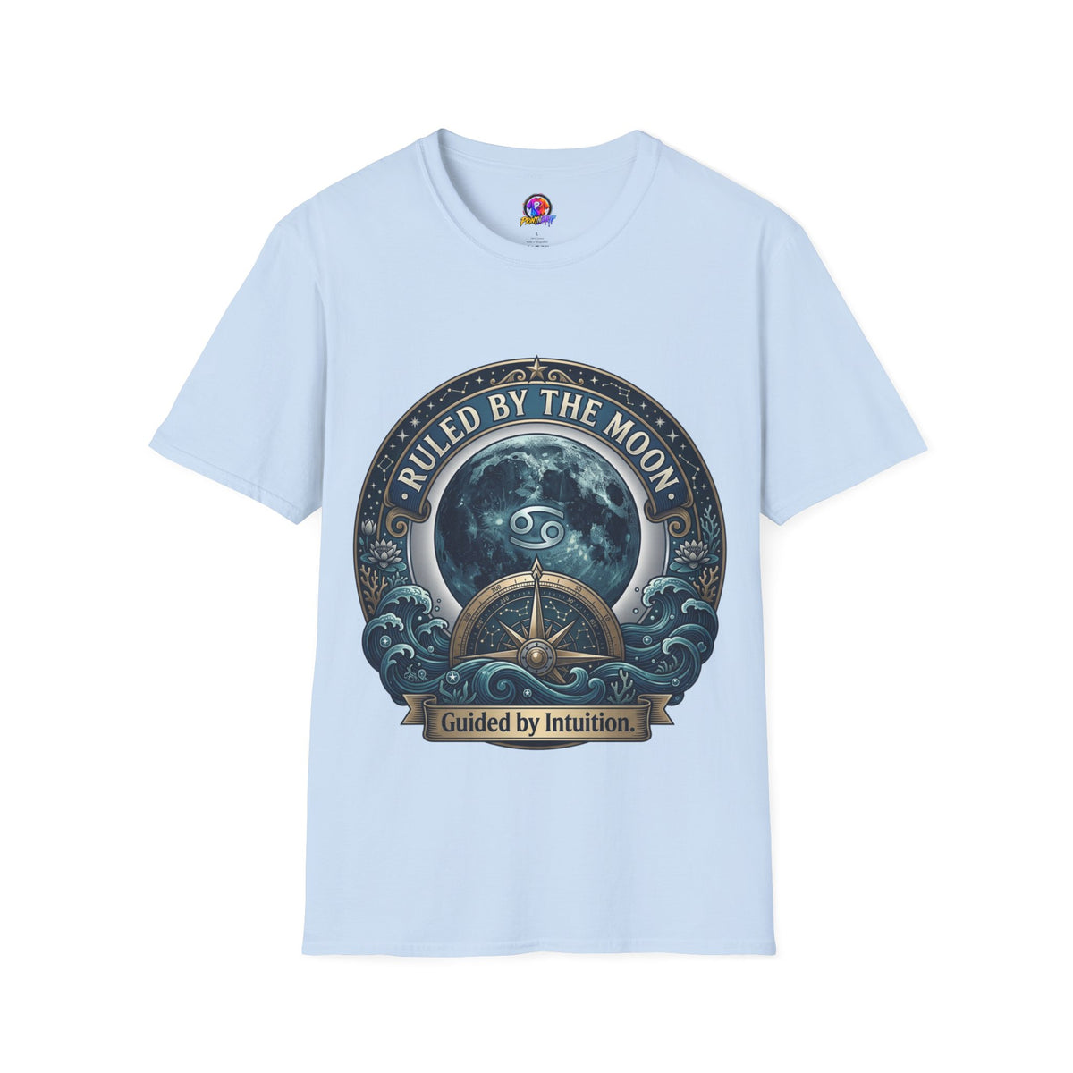Ruled by the Moon T-Shirt — Moonphase Zodiac Graphic Tee