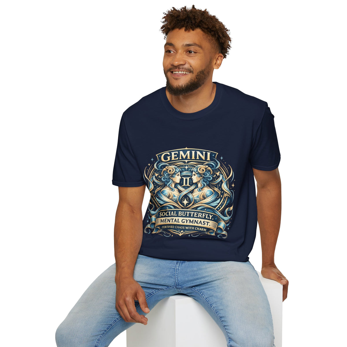 Zodiac  Gemini Unisex Softstyle T-Shirt