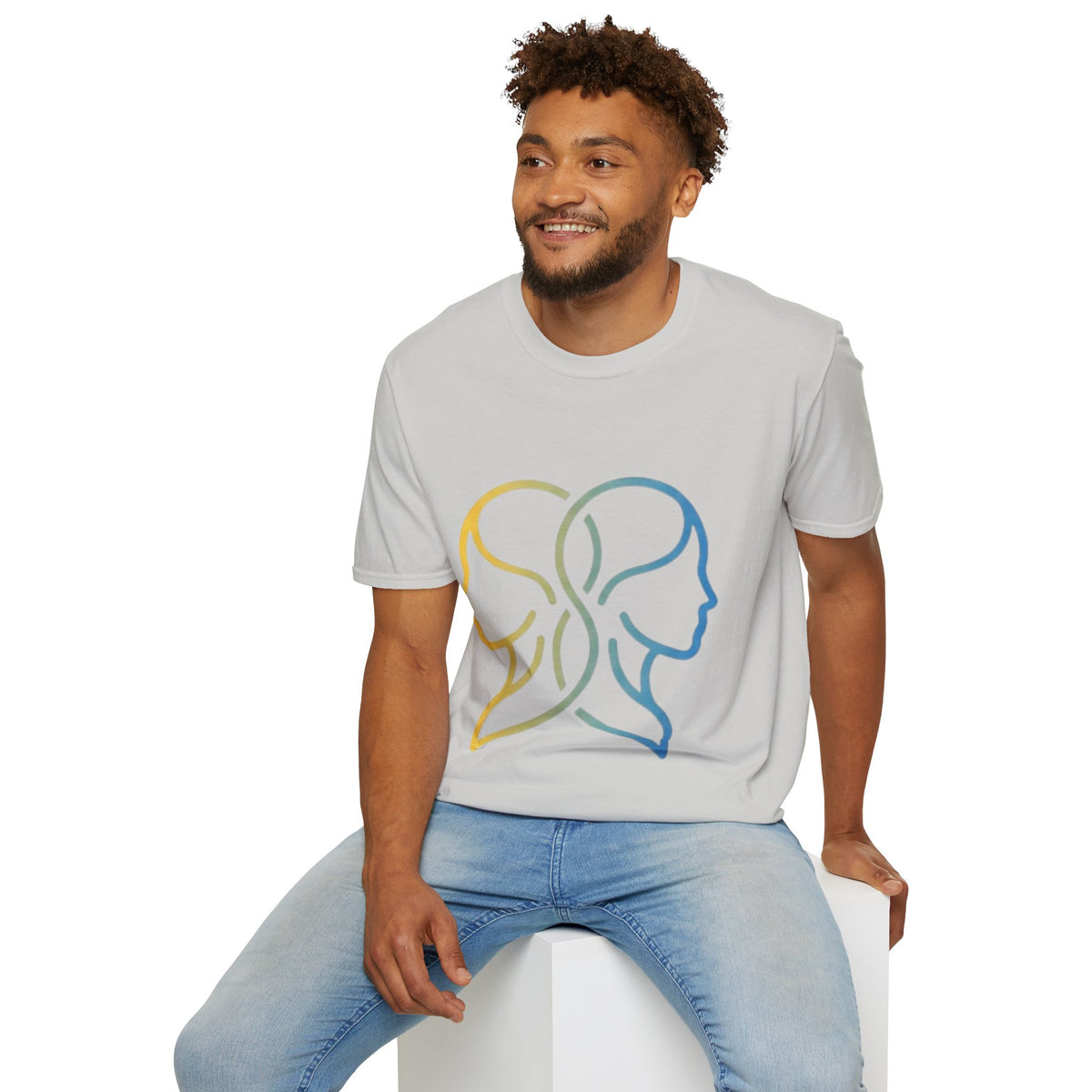 Gemini Zodiac Unisex Softstyle T-Shirt