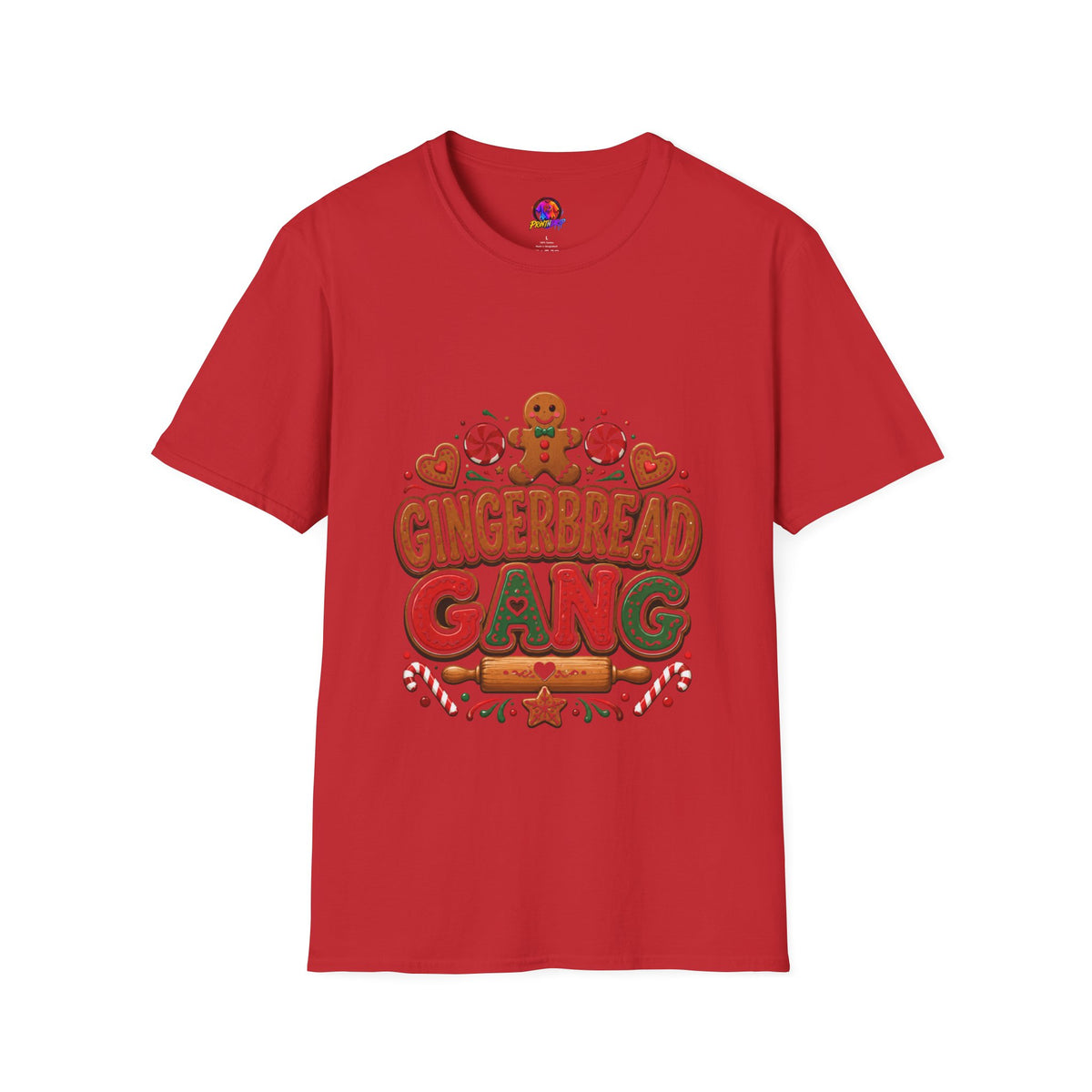 Gingerbread Gang T-Shirt — Cute Holiday Cookie Graphic Tee