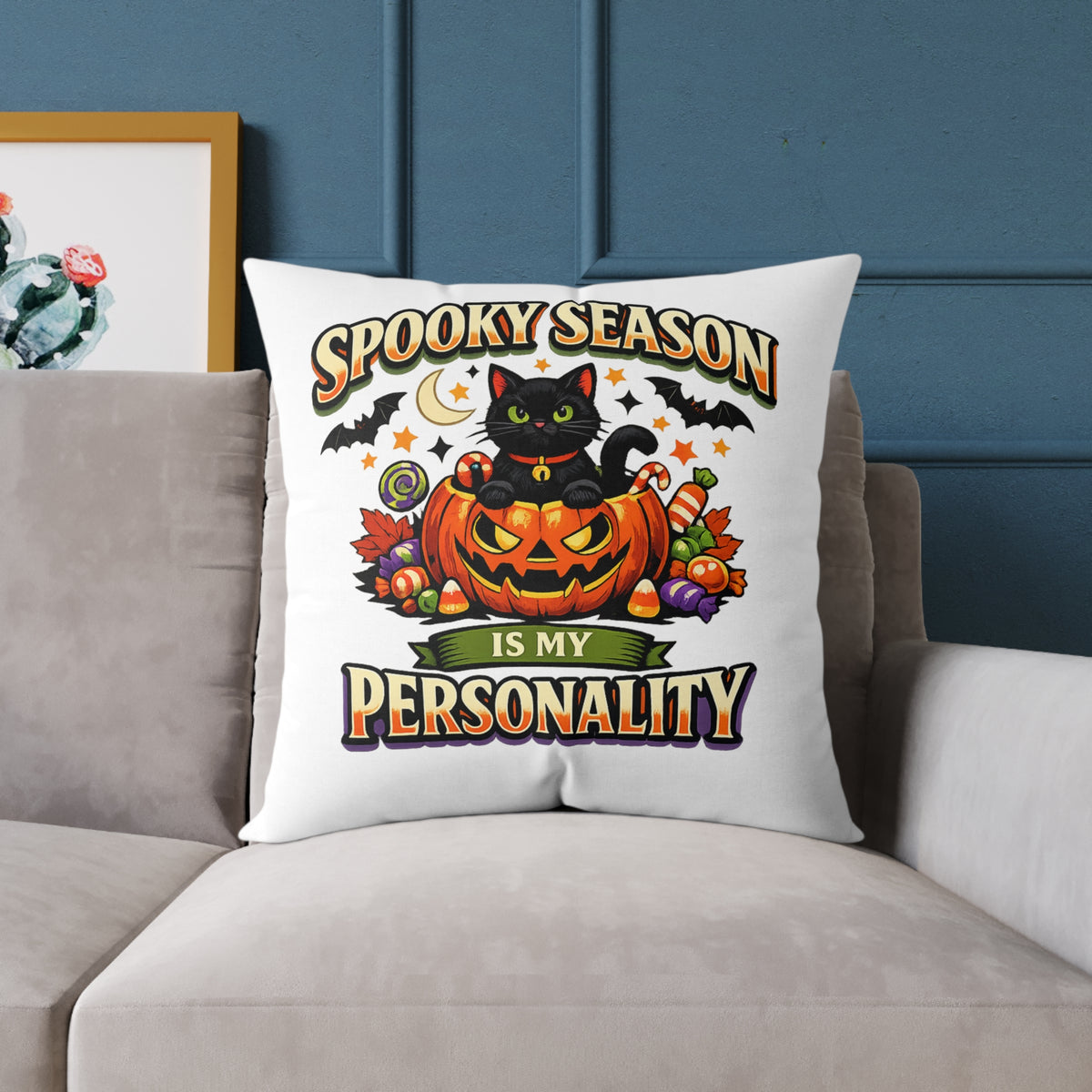 Halloween Spooky Season Is My Personality Pillow