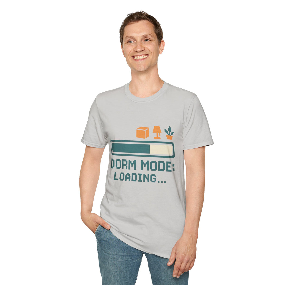 Dorm Mode Loading T‑Shirt — Funny Moving/College Moving Tee - Trending Now - August 2026